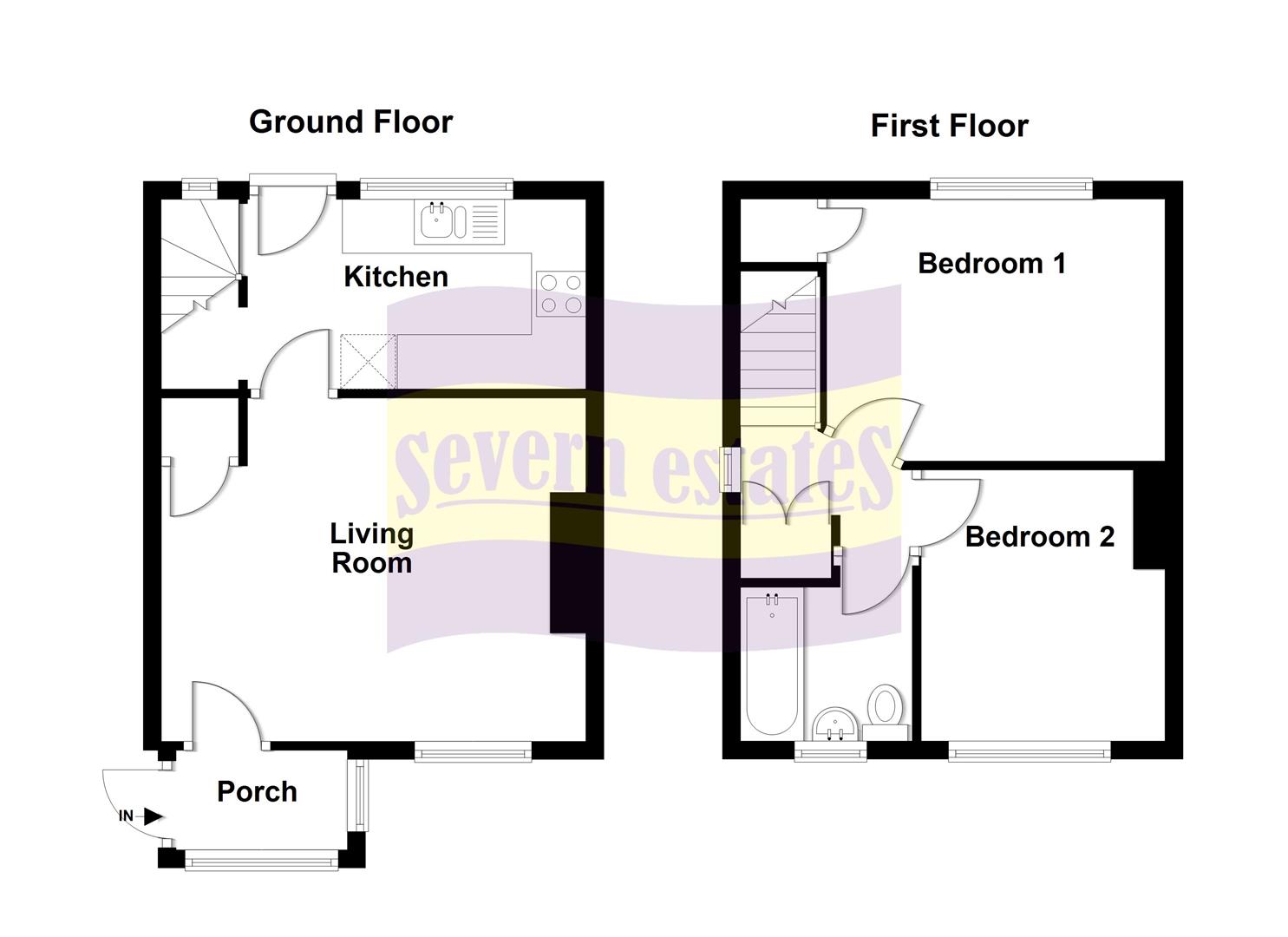 33, Bullus Road, Stourport-On-Severn floorplan
