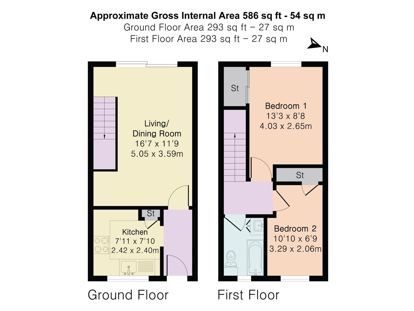 99, Avocet Way, Bicester floorplan