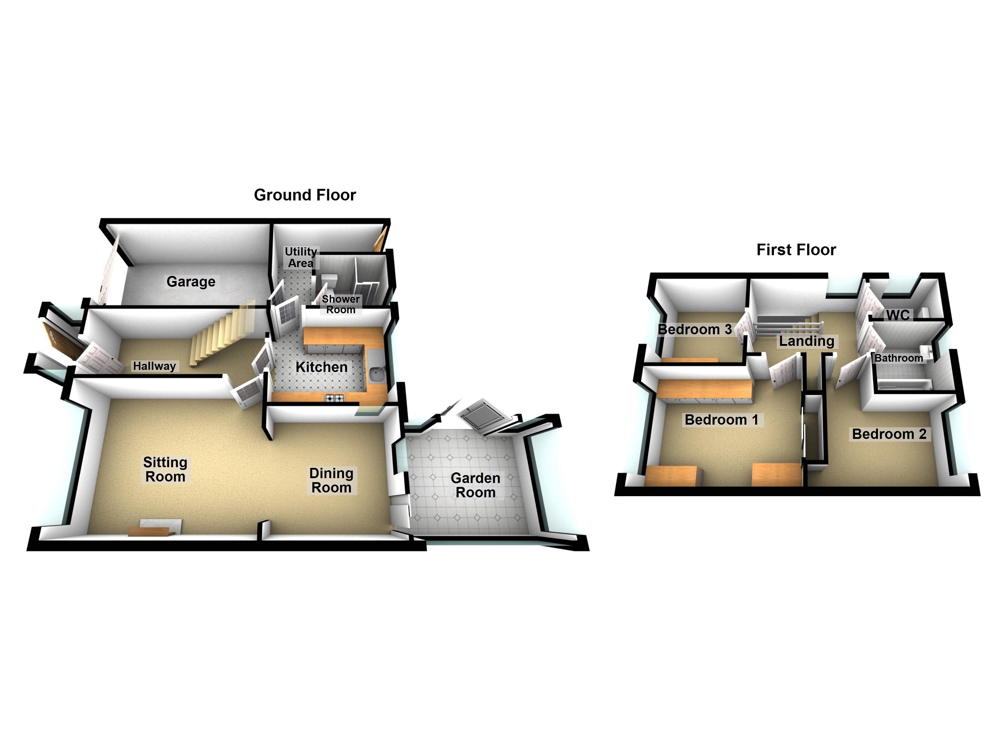 18, Darren View, Crickhowell floorplan