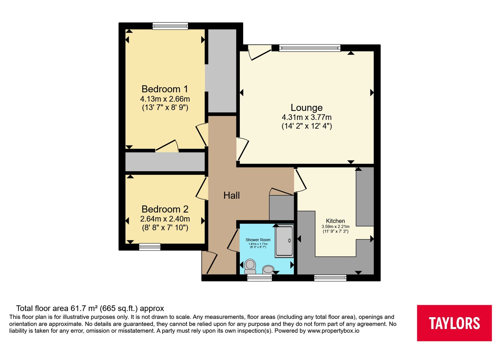 11, Carmarthen Grove, Bristol floorplan