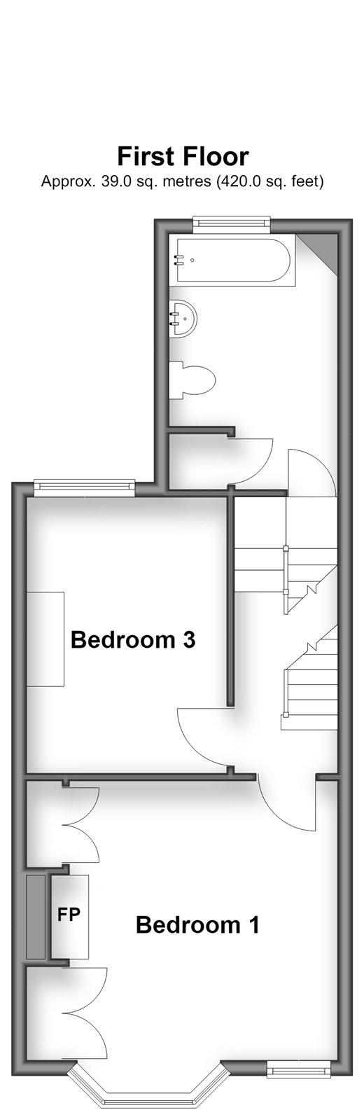 Ashdown Road, Worthing floorplan