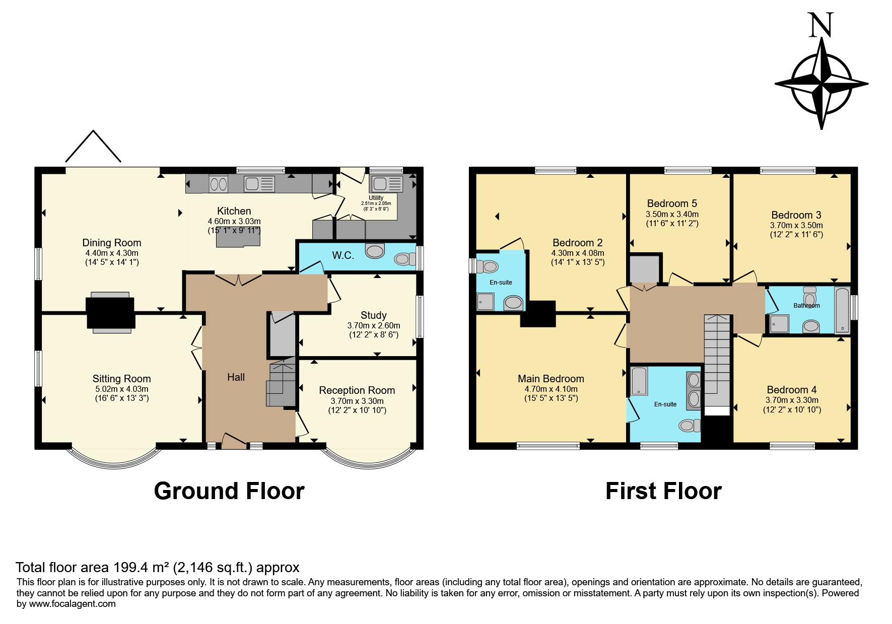 34, Hertford Road, Ware floorplan