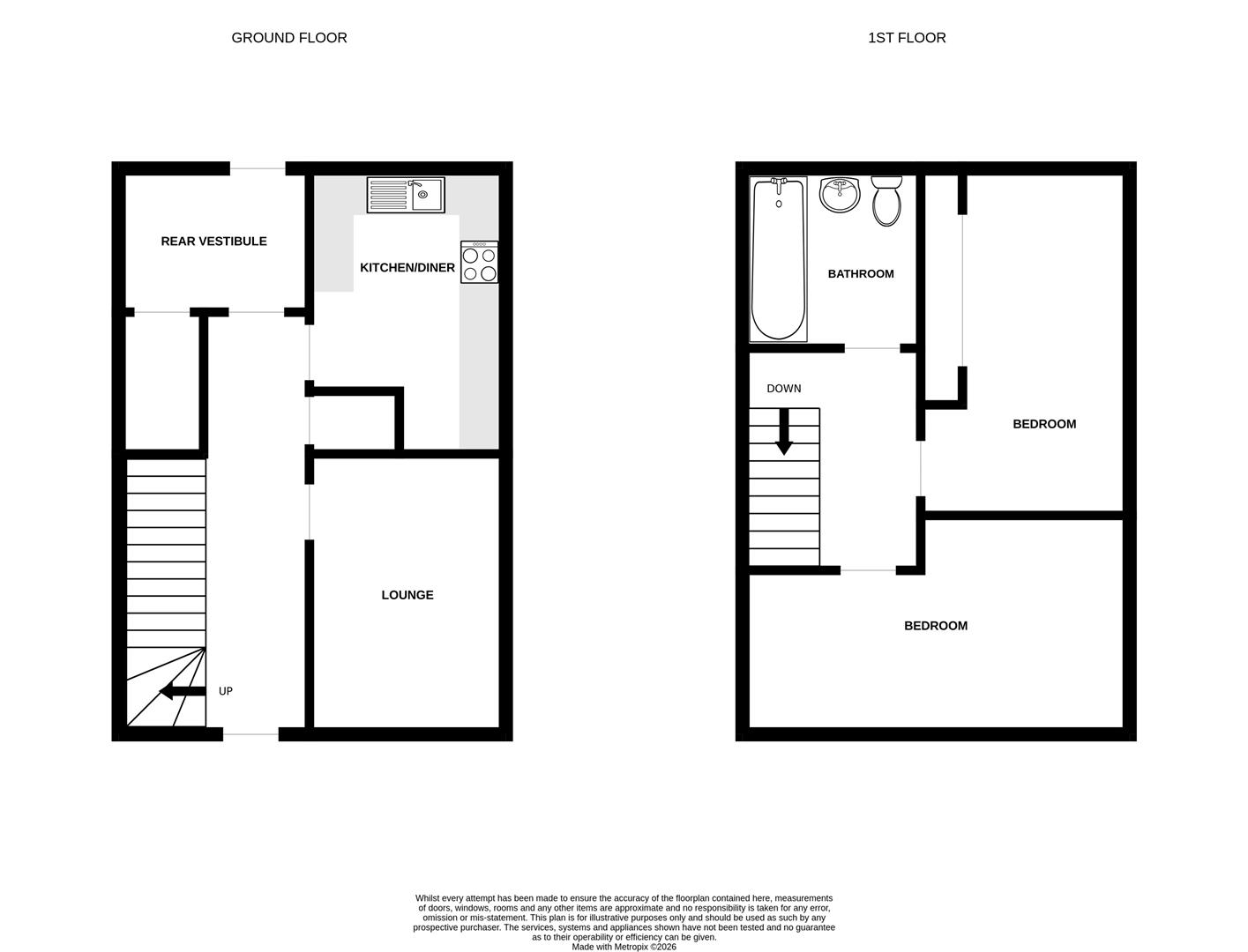 28, Wade Road, Inverness floorplan