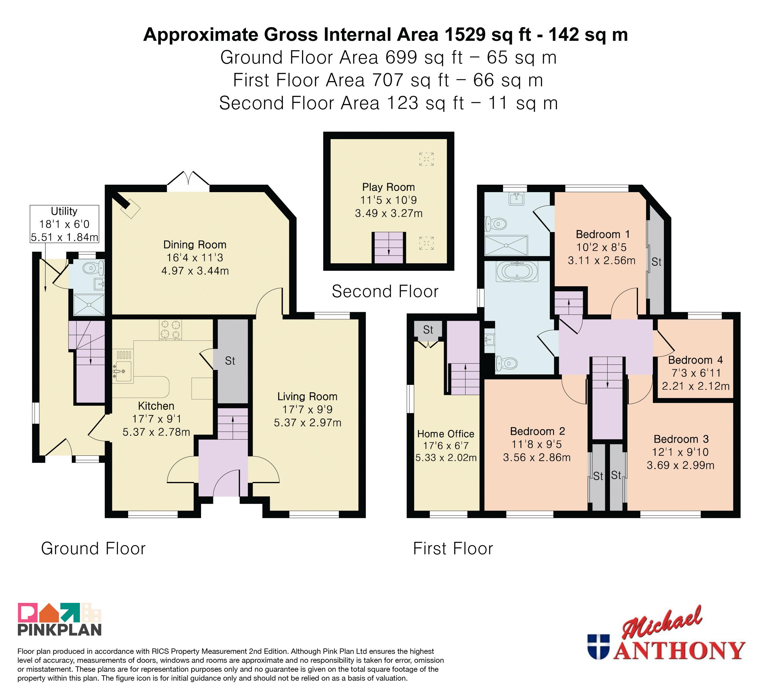 Corn Hill, Milton Keynes floorplan