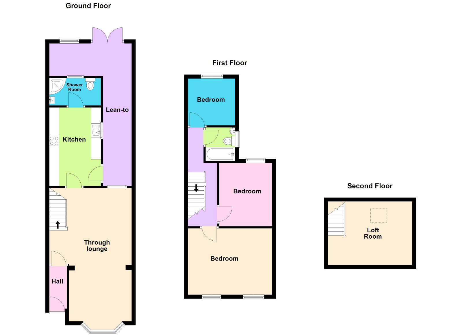 54, Sutherland Road, Belvedere floorplan