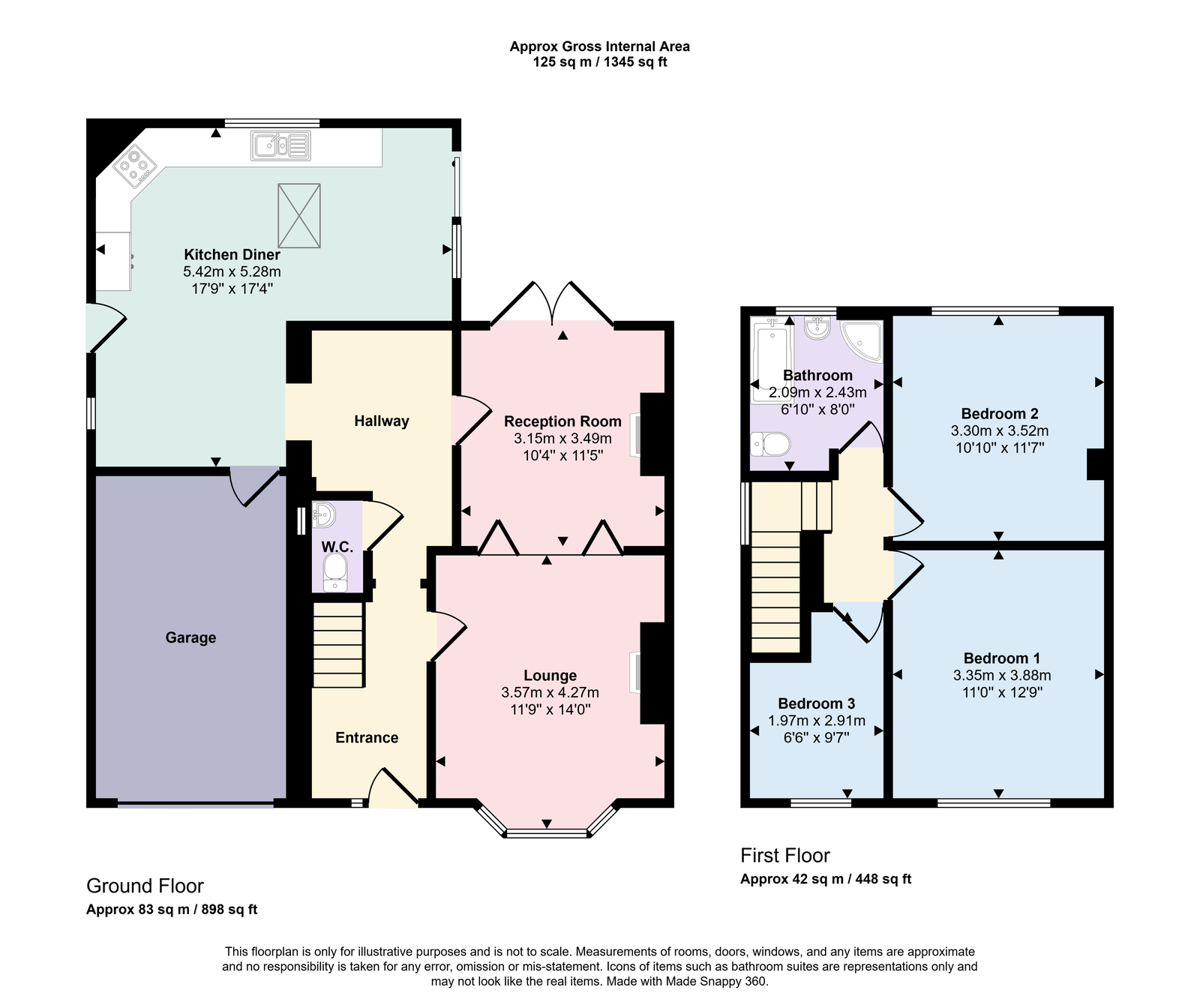 19, Sunscales Avenue, Cockermouth floorplan