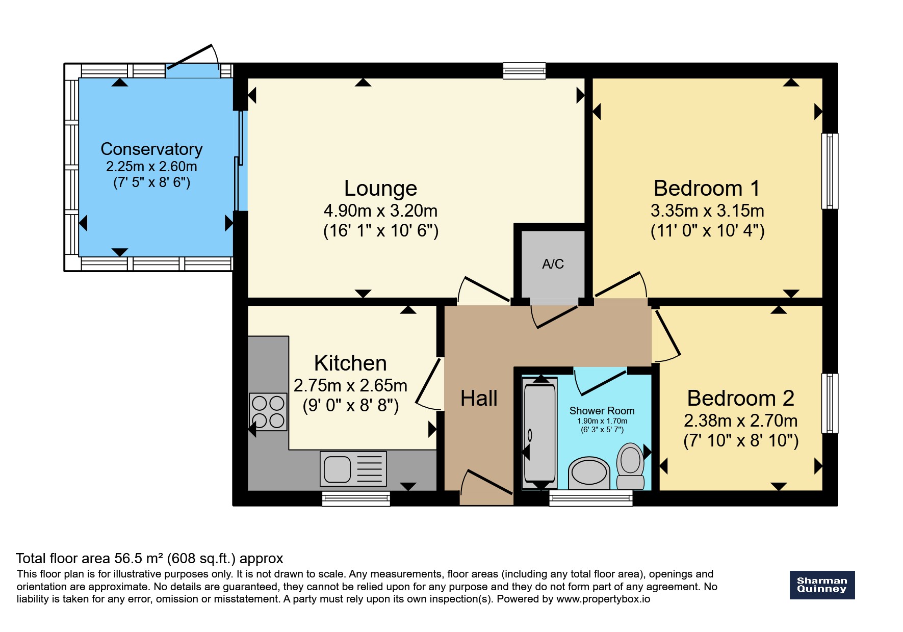 12, Mansfield Court, Peterborough floorplan