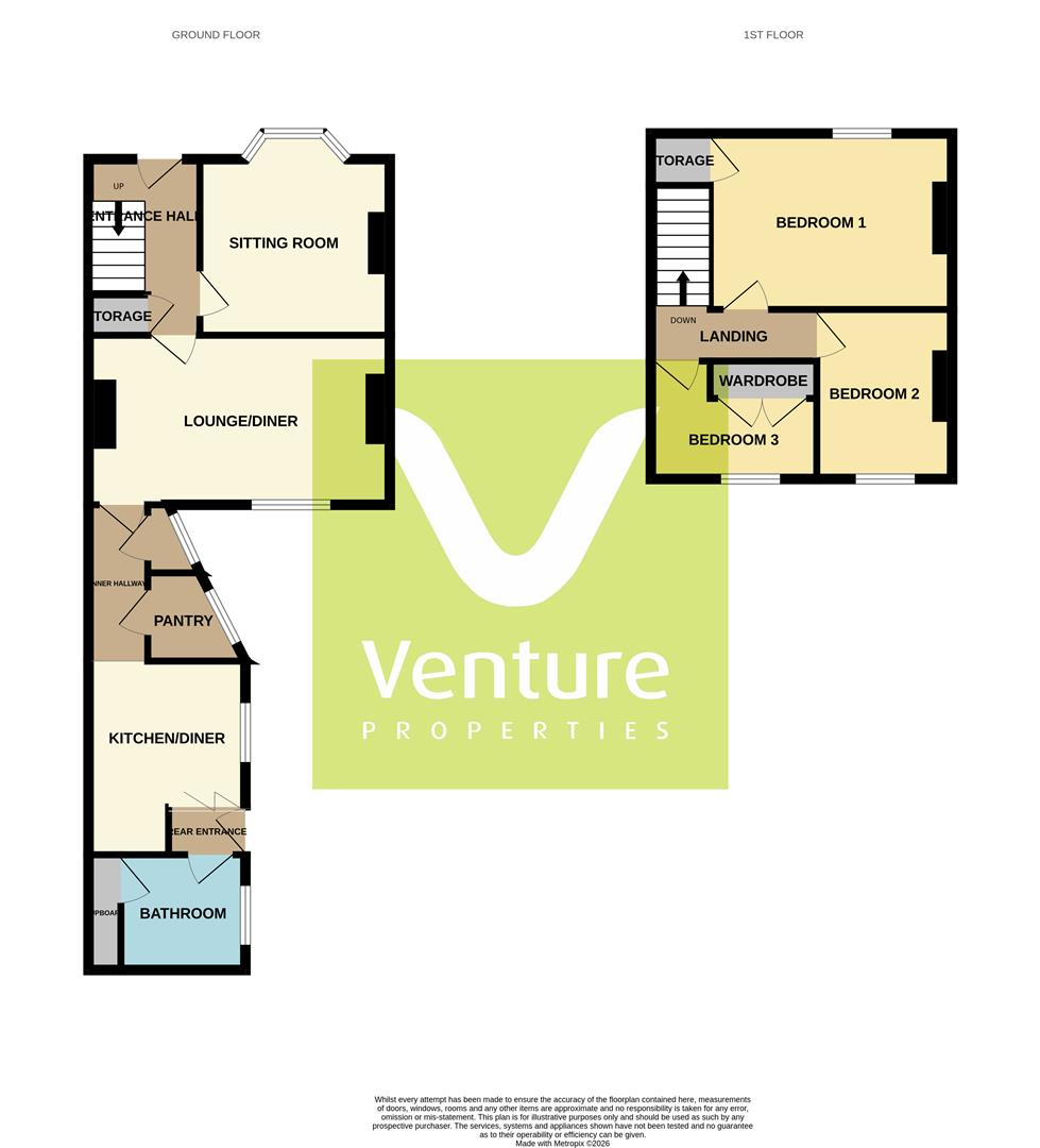 Albert Street, Crook floorplan