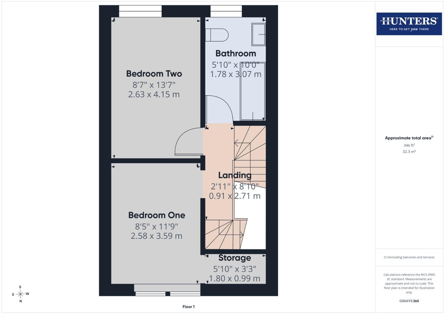 6, Ash View, Kendal floorplan