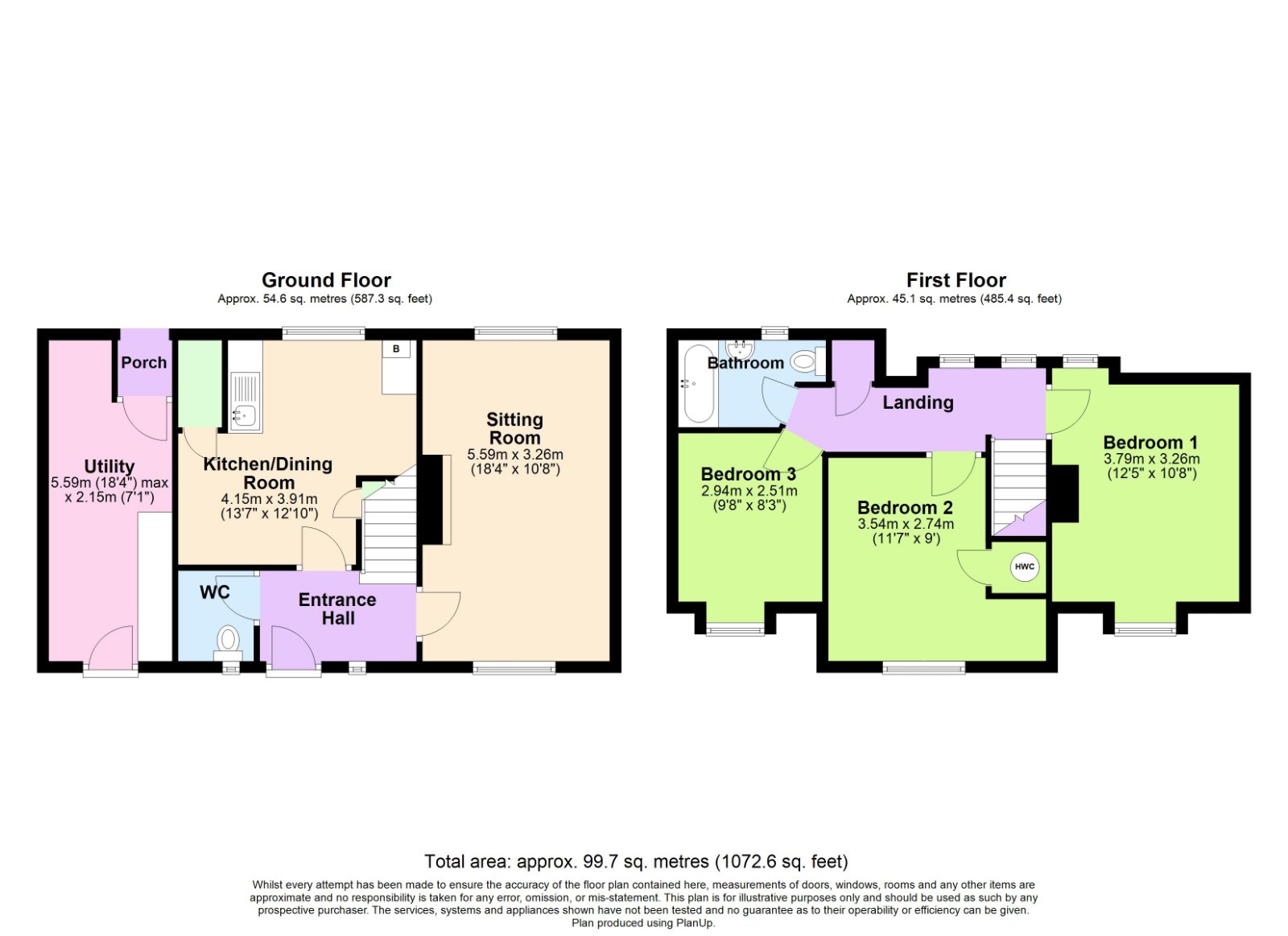 17, Bracelands, Stroud floorplan