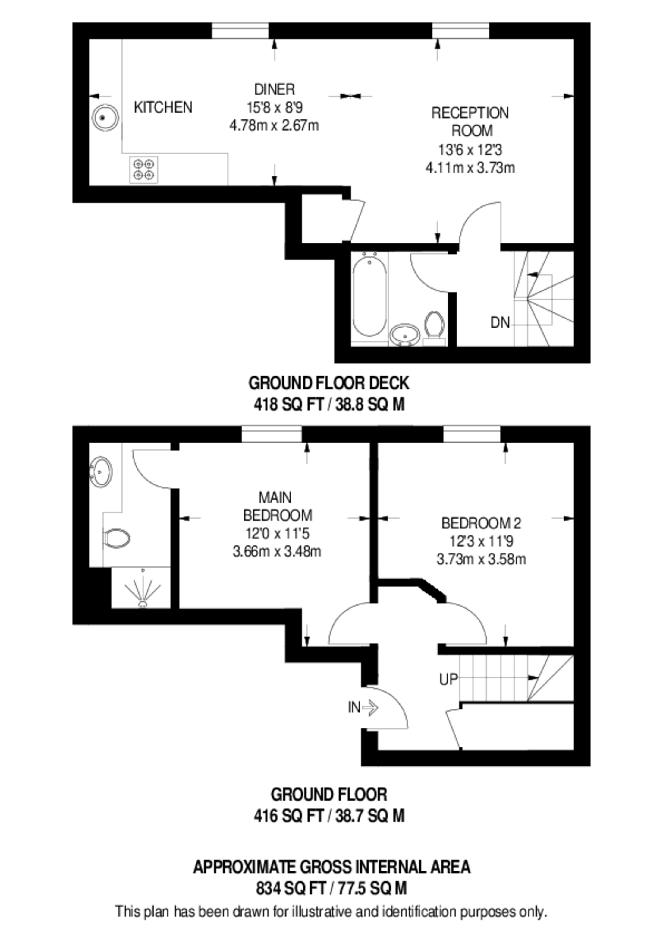 BUILDING 49, ARGYLL ROAD, Woolwich floorplan