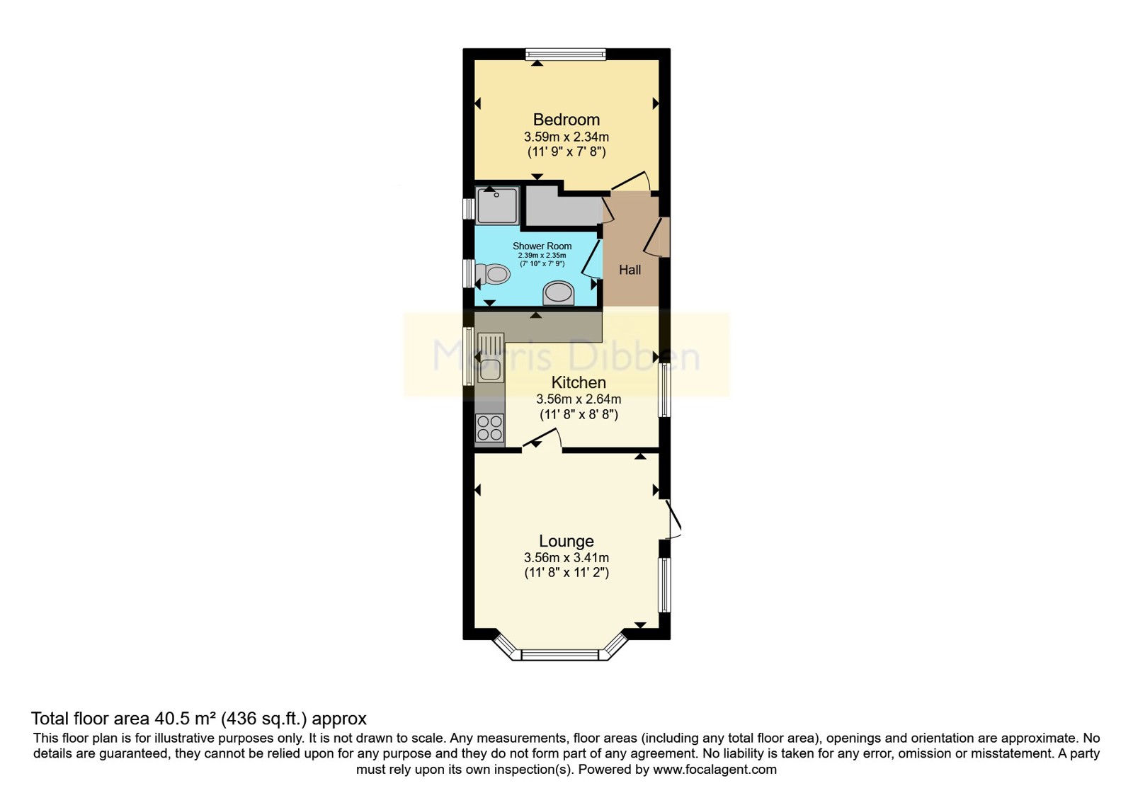 42, Cliffdale Gardens, Portsmouth floorplan