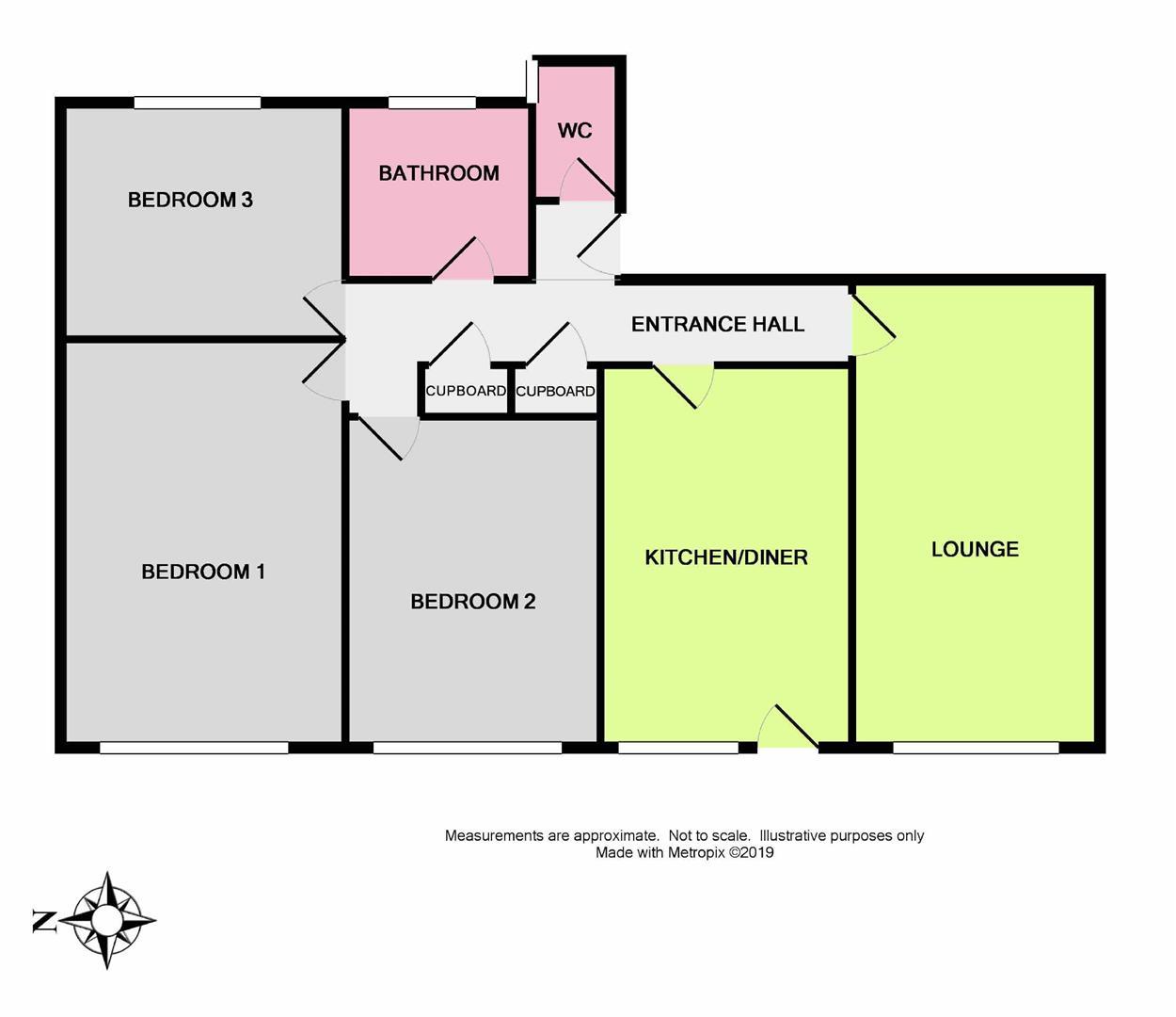 Sackville Road, Broadwater, Worthing BN14, 3 bedroom flat for sale