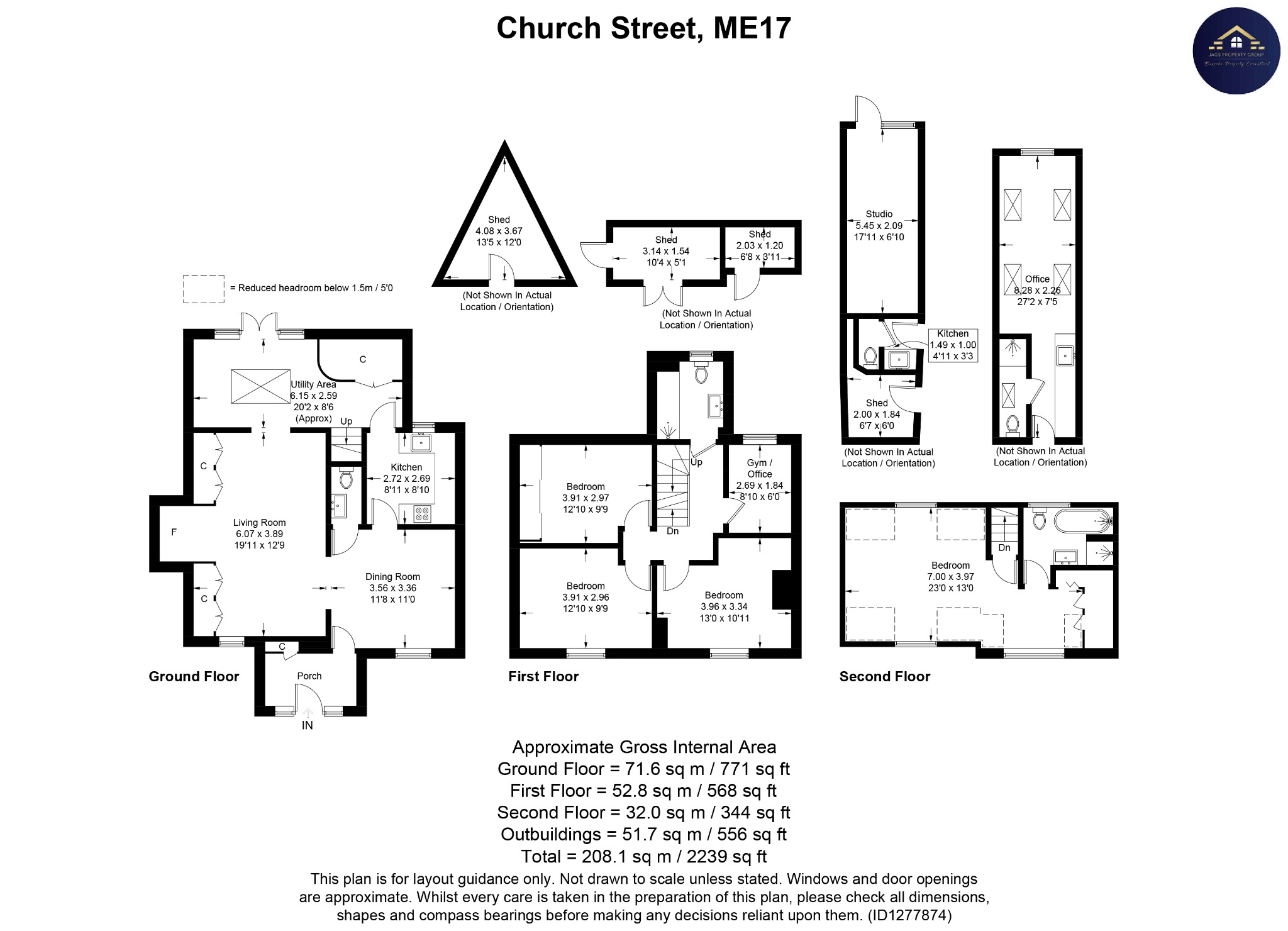43 Church Street, Boughton Monchelsea, Kent floorplan