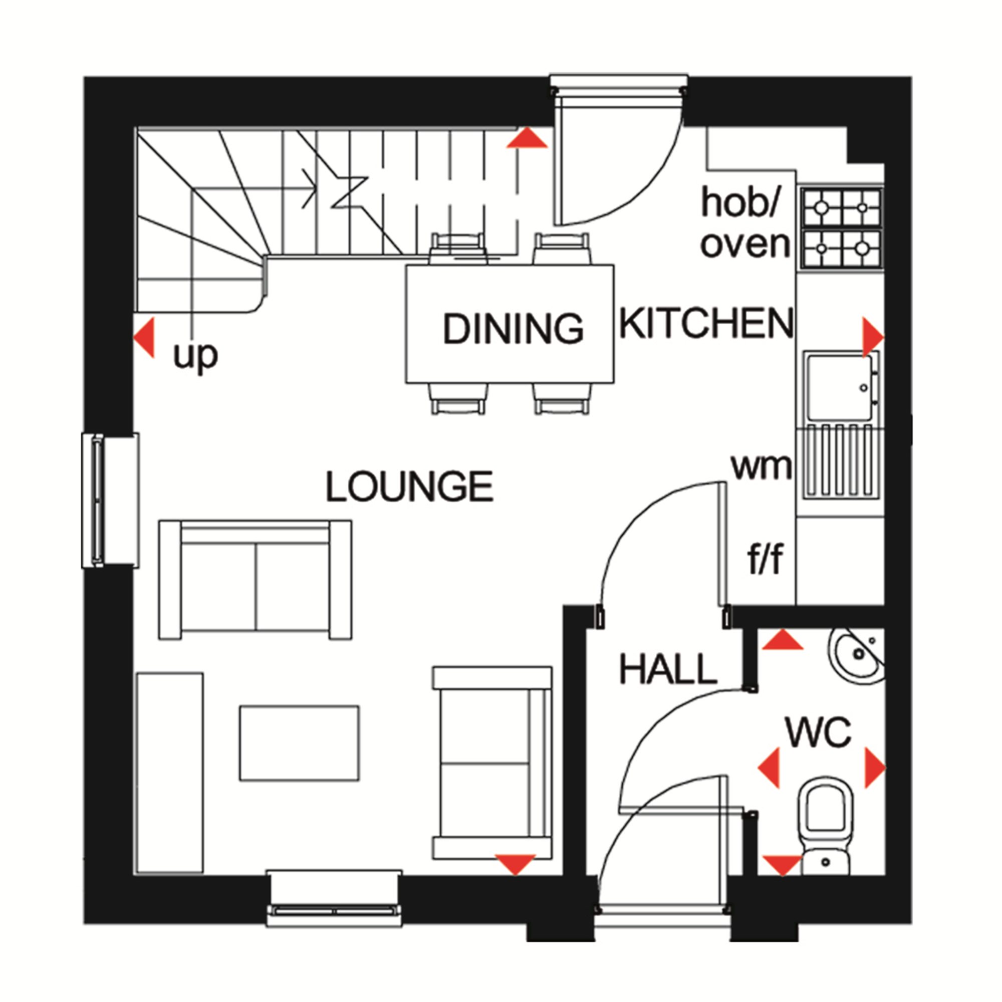 2 Bedrooms Semi-detached house for sale in 