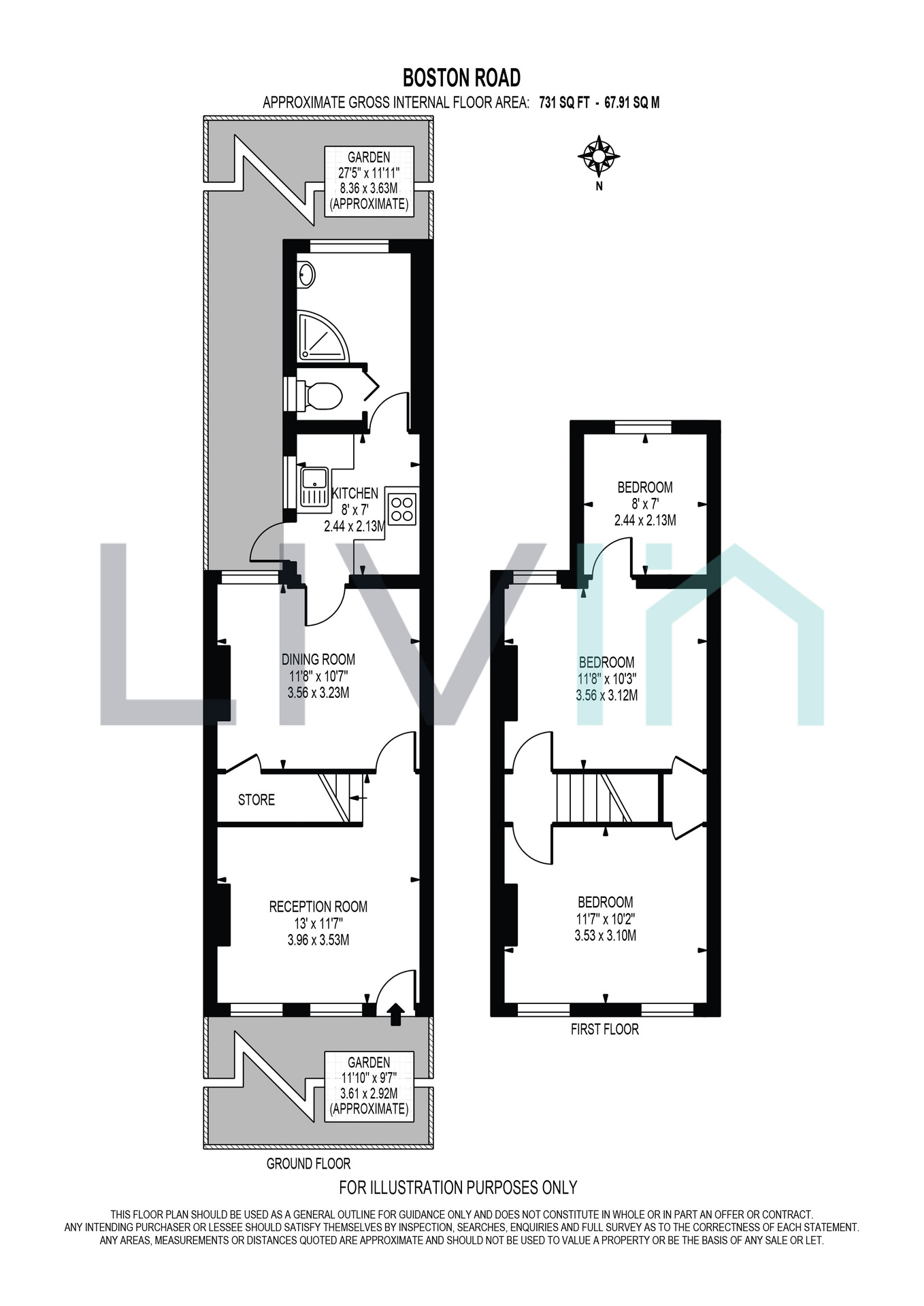 97 Boston Road, Croydon floorplan