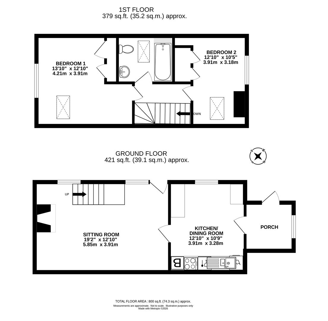 Mazuki Barn, Markstone, Lifton floorplan