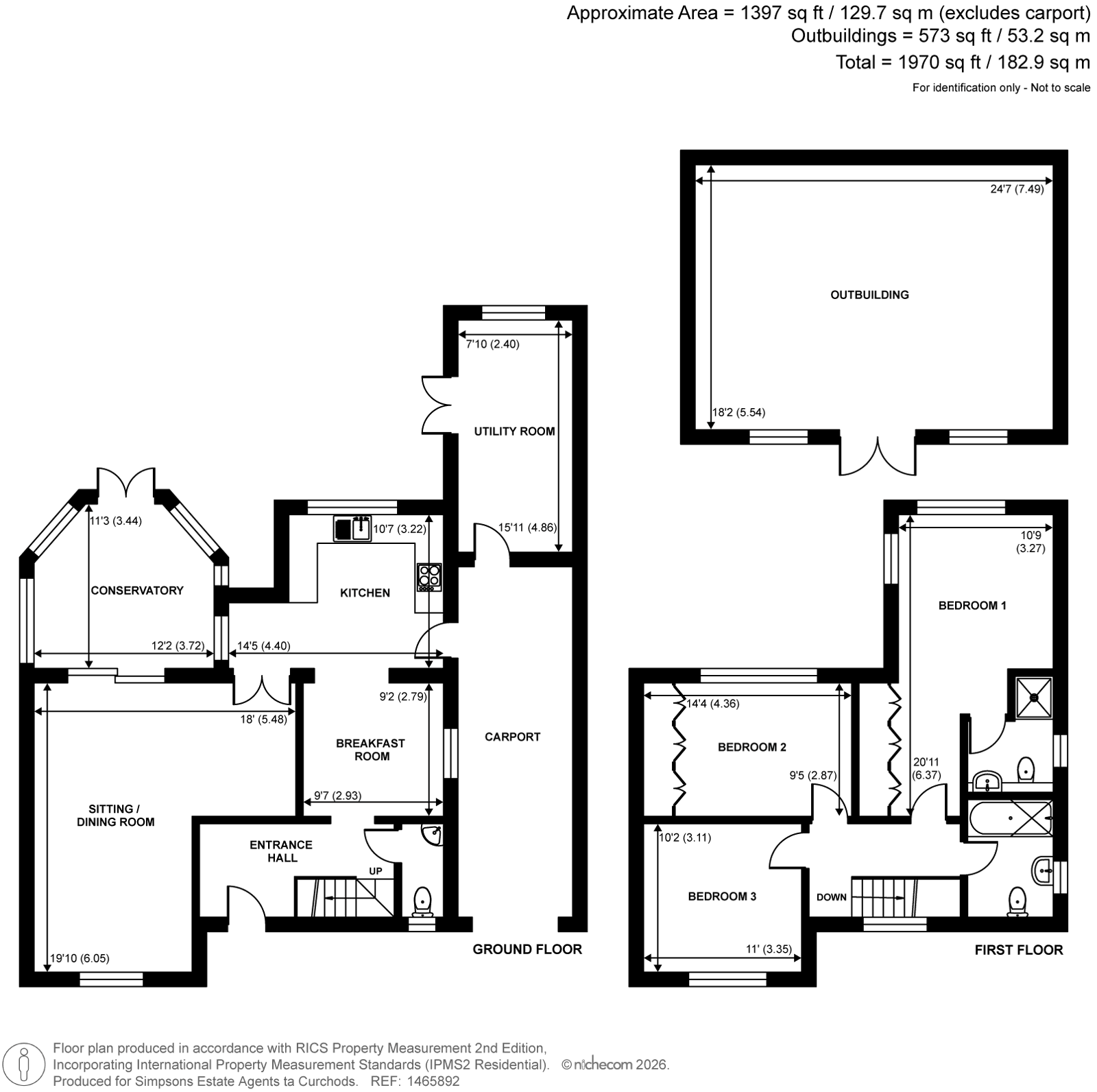 4, Sandalwood Avenue, Chertsey floorplan