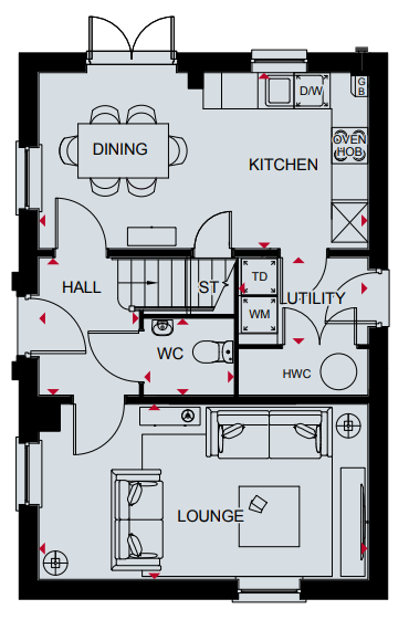 HA423551, Keckwick Lane, Daresbury, Warrington floorplan