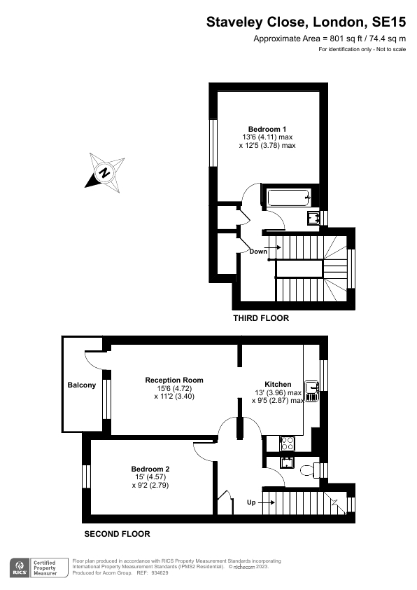 Staveley Close, London SE15, 2 bedroom flat for sale 64104025