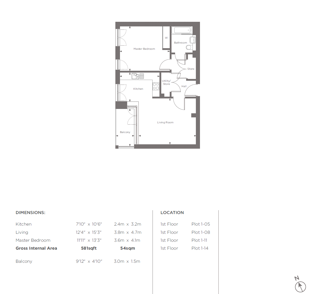 1 Bedrooms Flat for sale in Park Terrace, London NW6