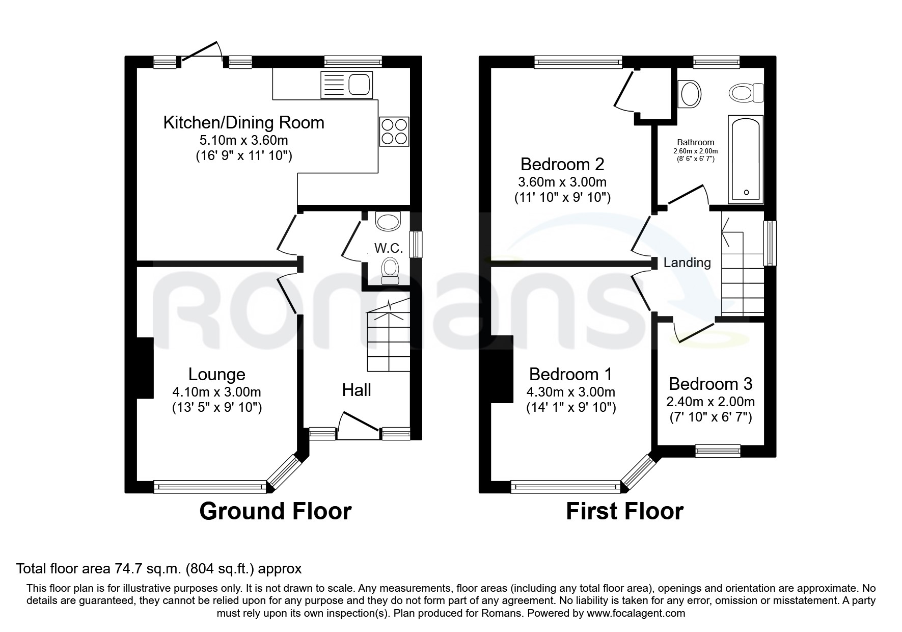 19A, Bolton Road, Windsor floorplan
