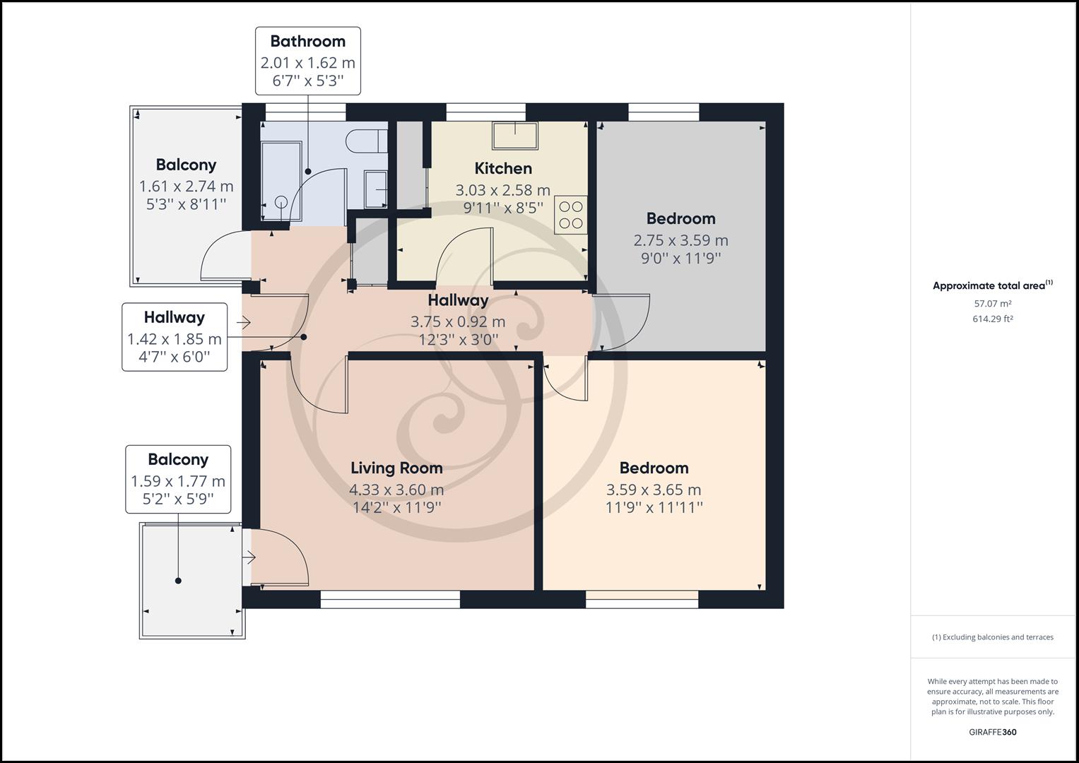 Drive, Leeds LS8, 2 bedroom flat for sale 65950781