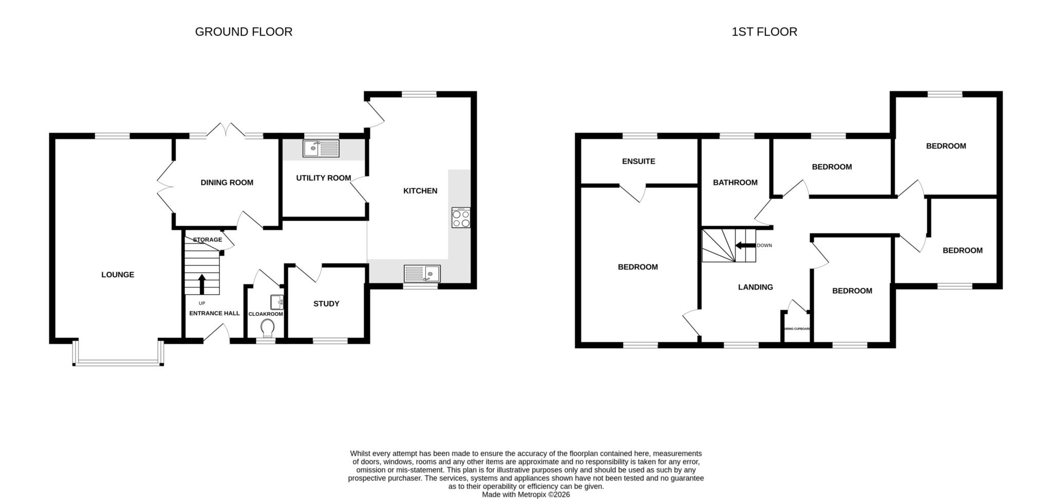 1, School Road, Norwich floorplan