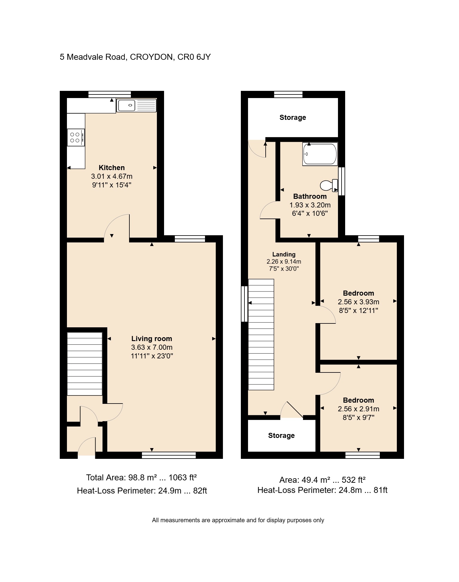 5, Meadvale Road, Croydon floorplan