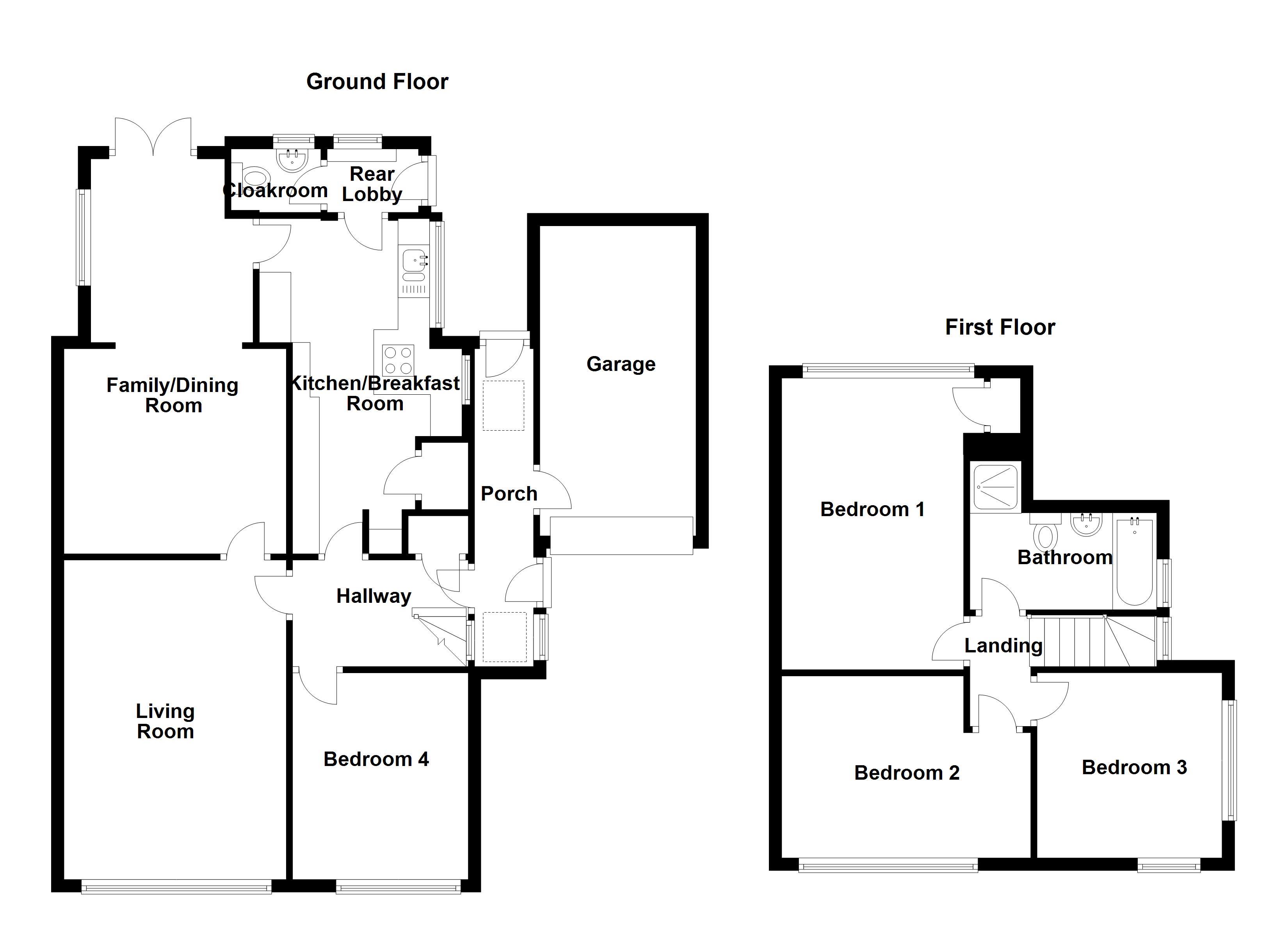 4 Bedrooms Semi-detached house for sale in Hollowmead Close, Claverham, North Somerset BS49