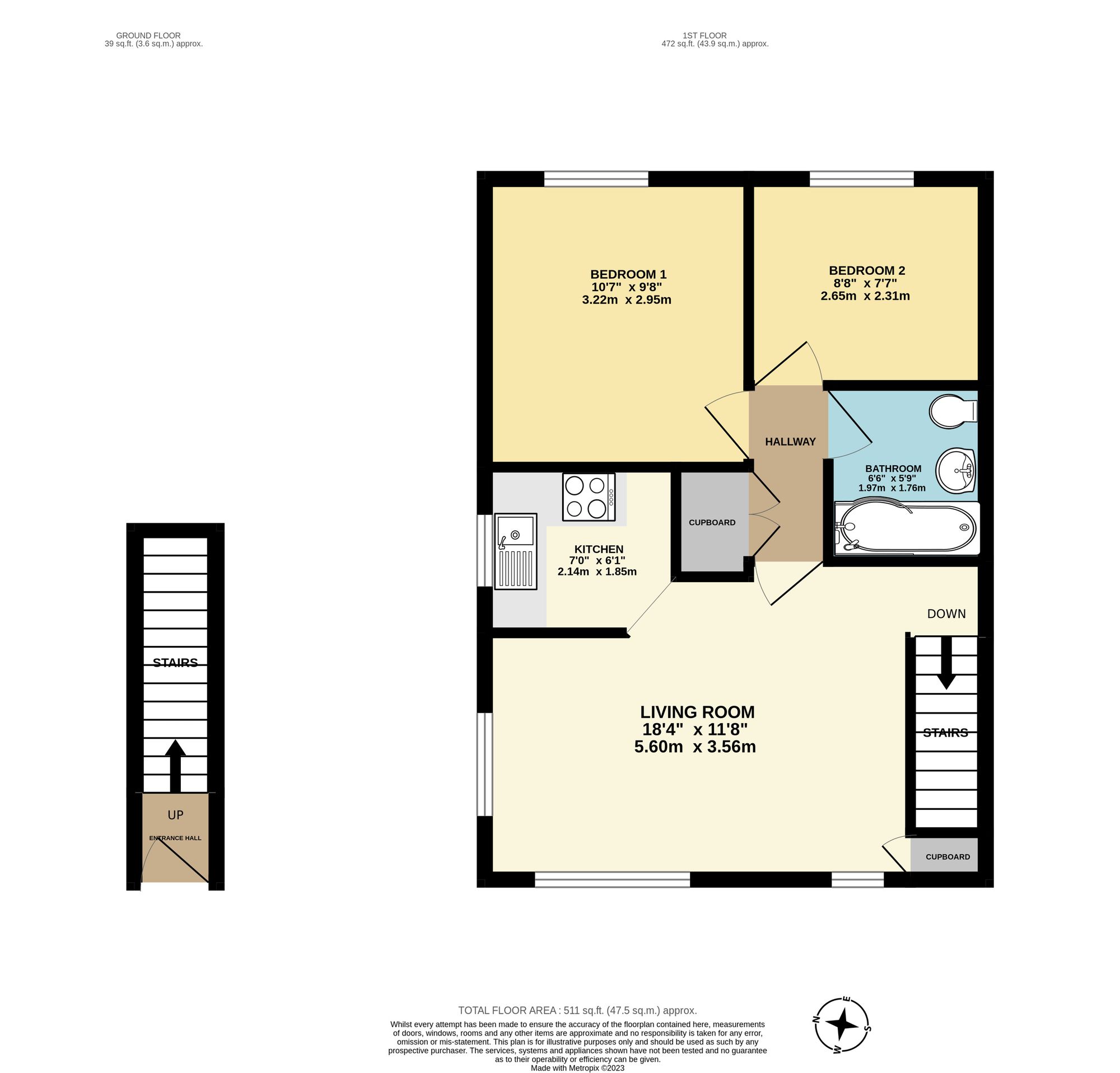 Wilson Avenue, Rochester, ME1 2ST floorplan