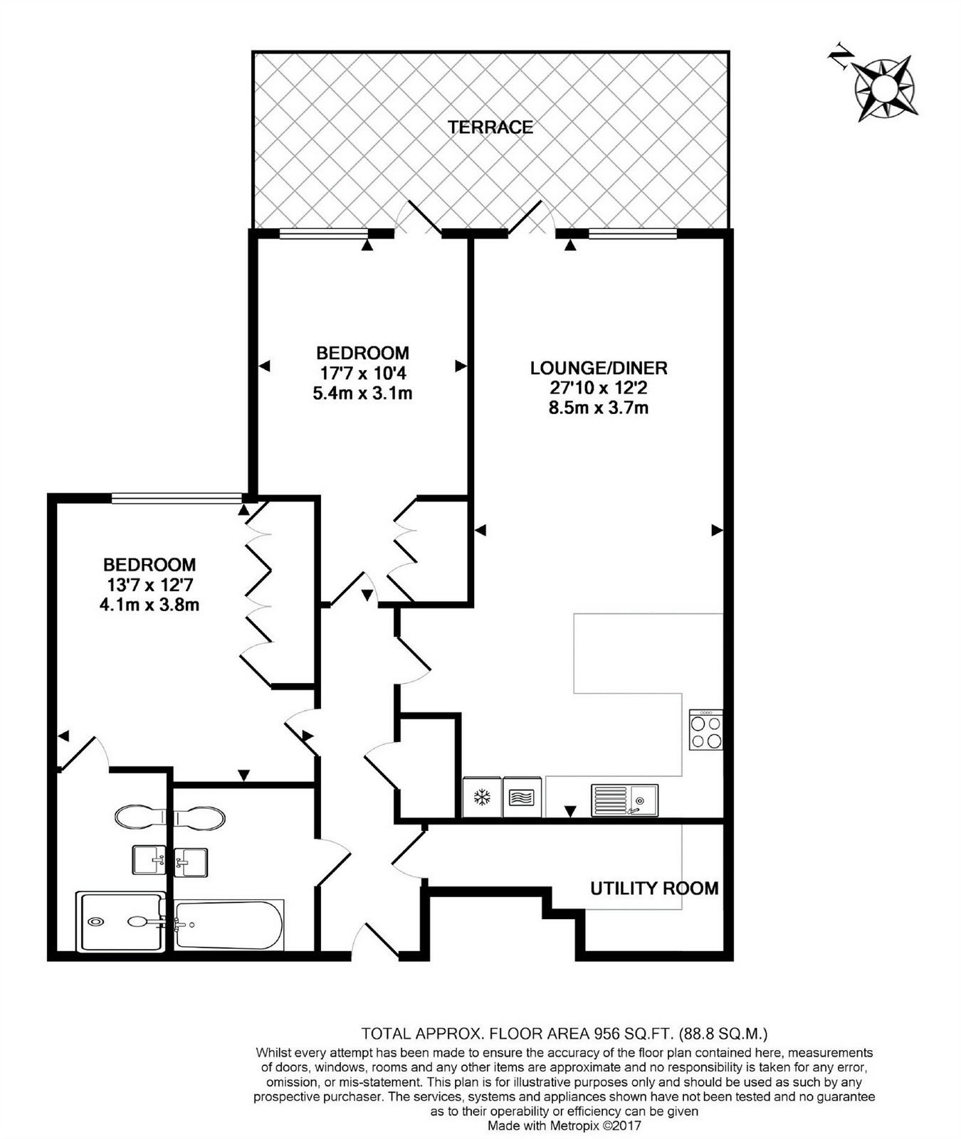 2 Bedrooms Flat to rent in Brandon House, 10 Hilary Mews, Borough, London SE1