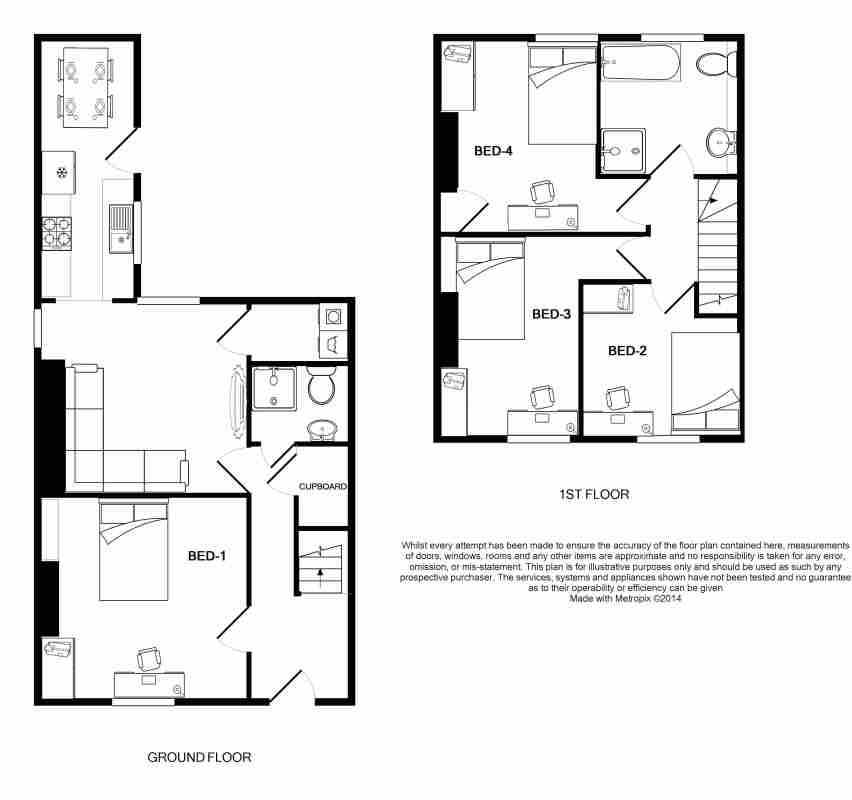 6, Sutton Street, Durham floorplan