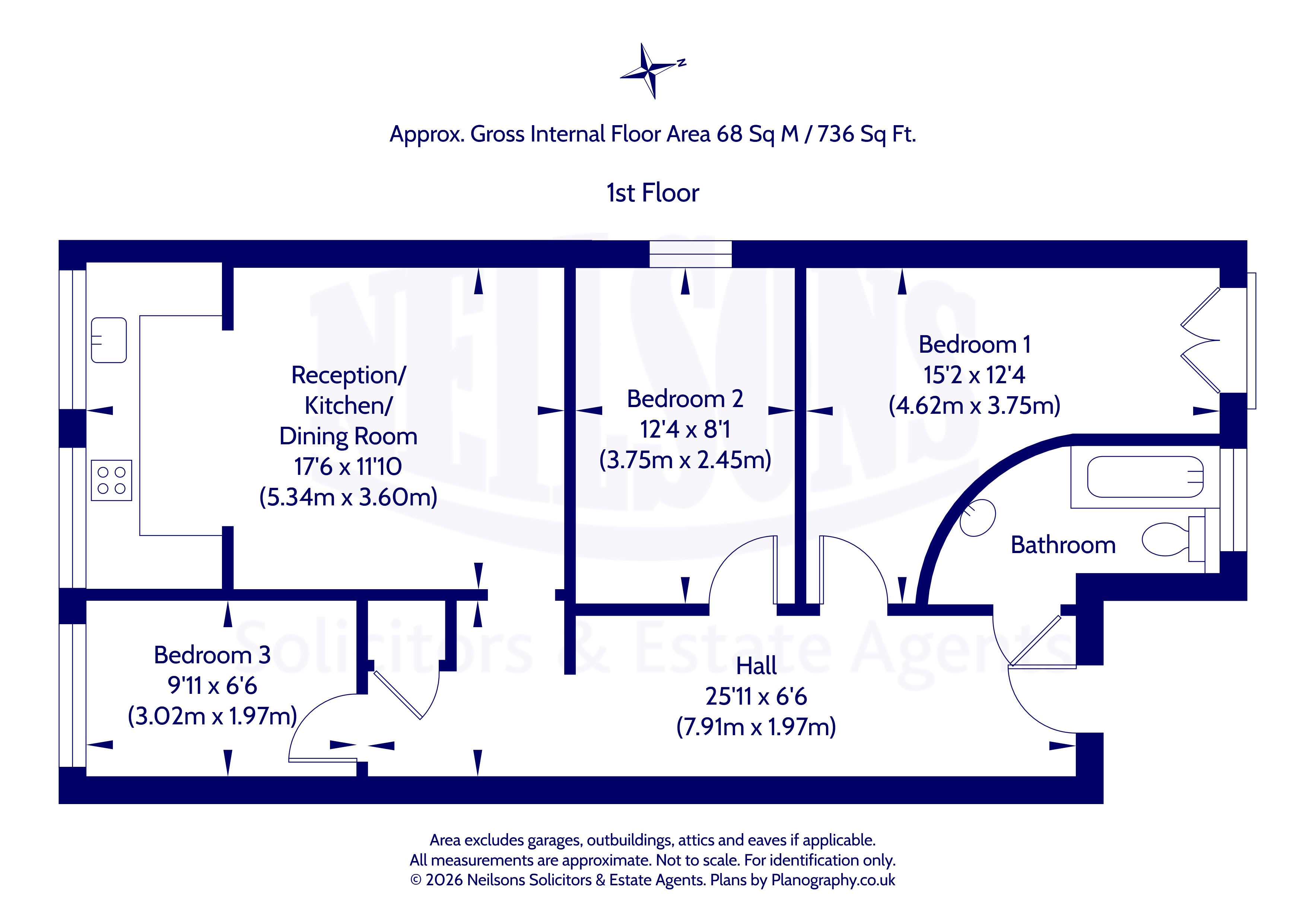 132a, St John's Road, Edinburgh floorplan