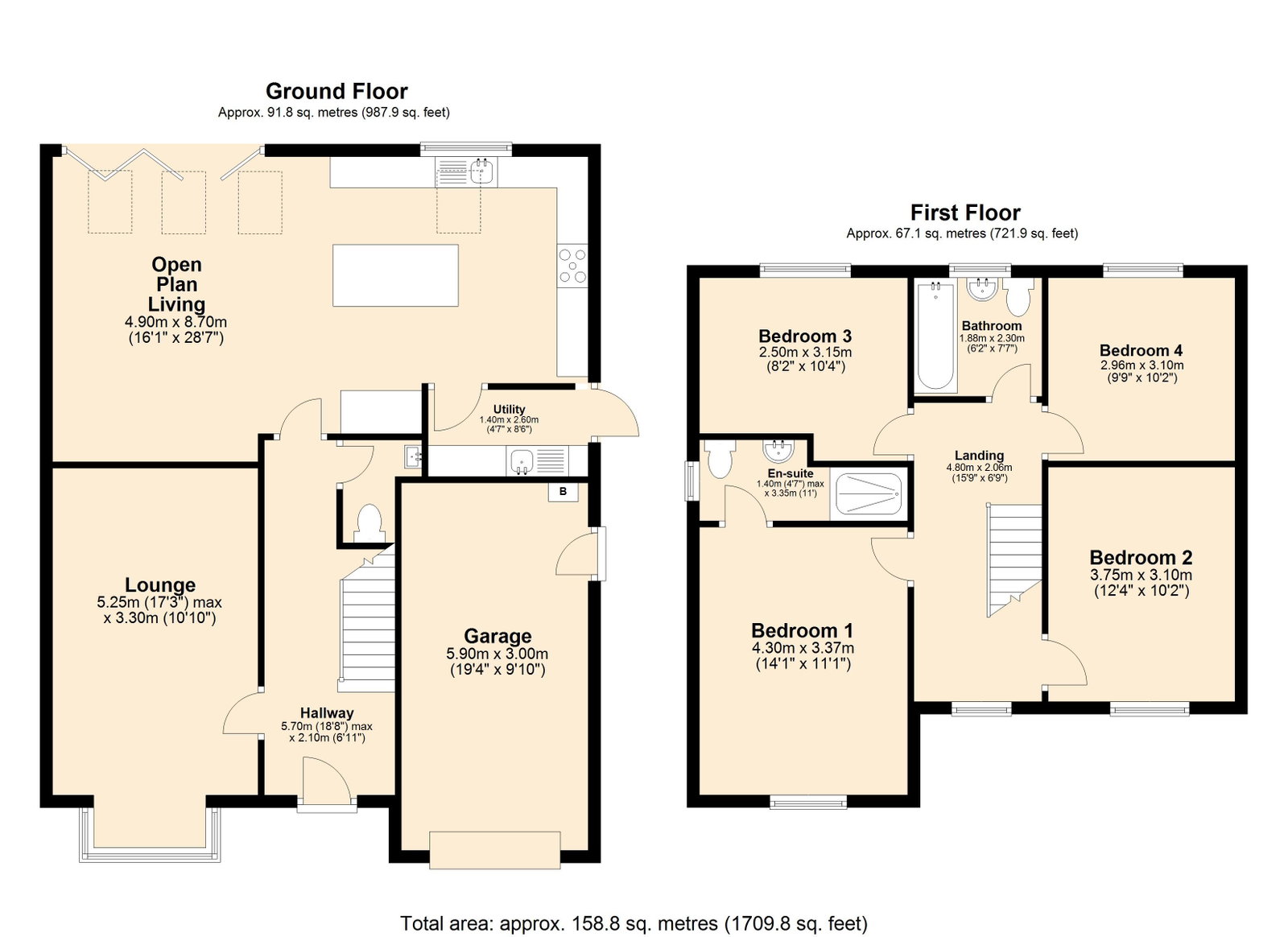 23 Slater Crescent, Upholland floorplan