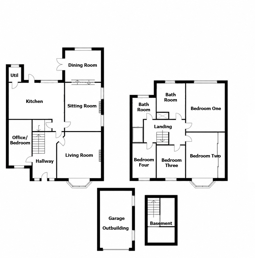 55, Forest Road, Nottinghamshire floorplan