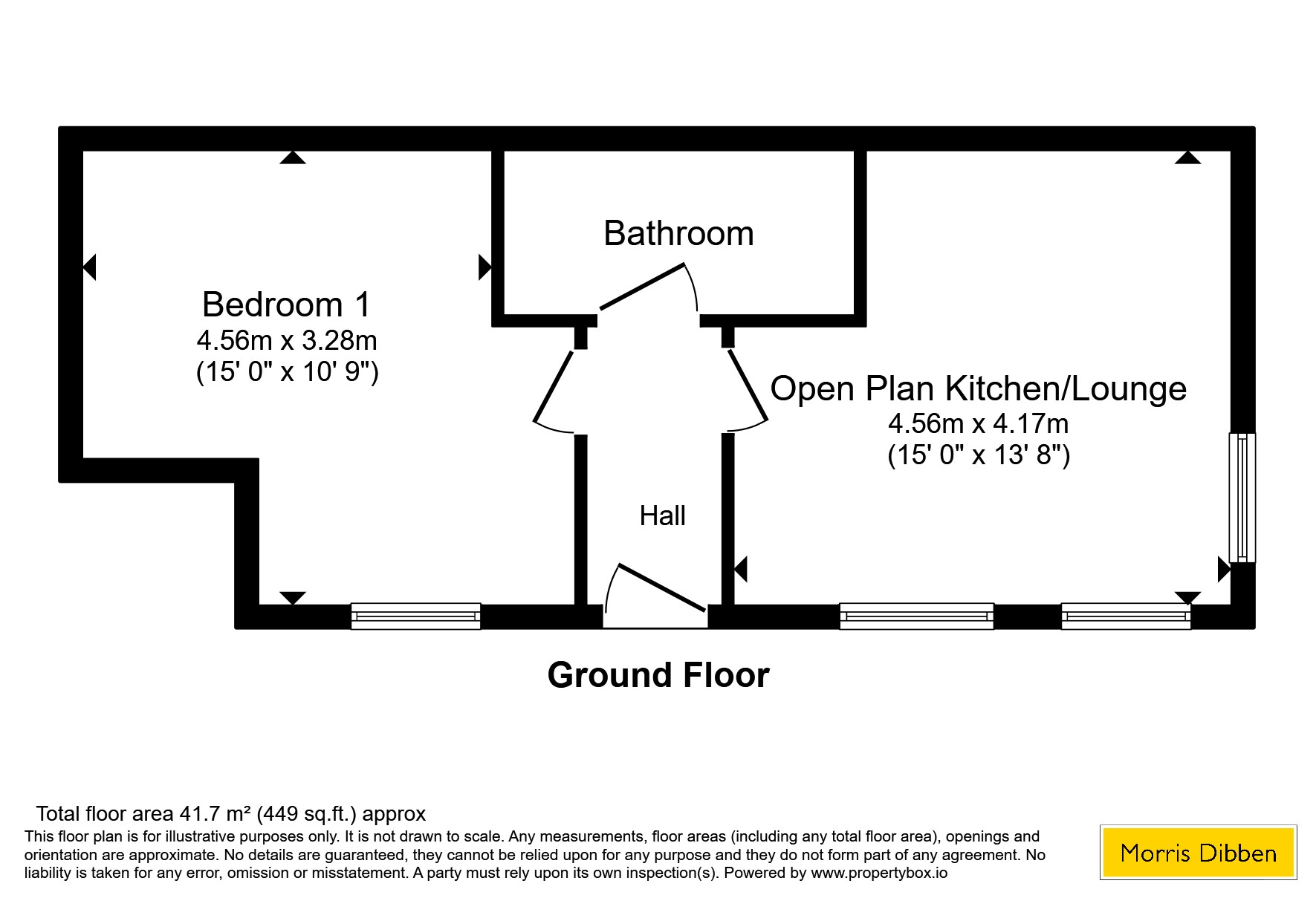 Freehold 64a,, Park Road, Southampton floorplan