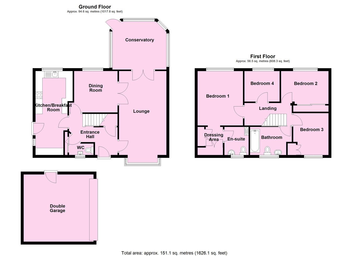 18, Cromford Way, Leicester floorplan