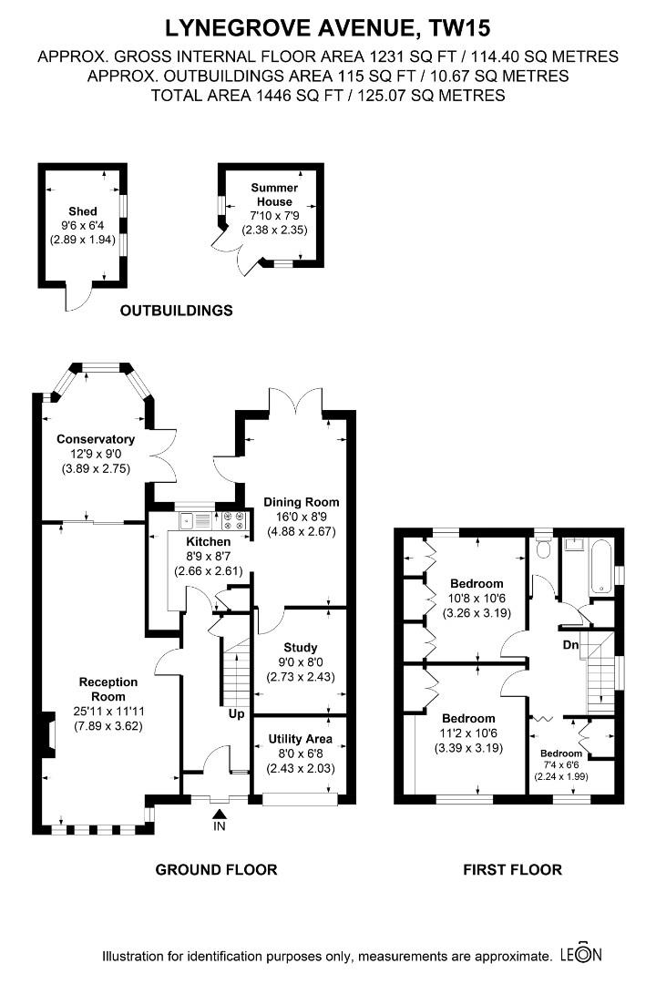 15, Lynegrove Avenue, Ashford floorplan