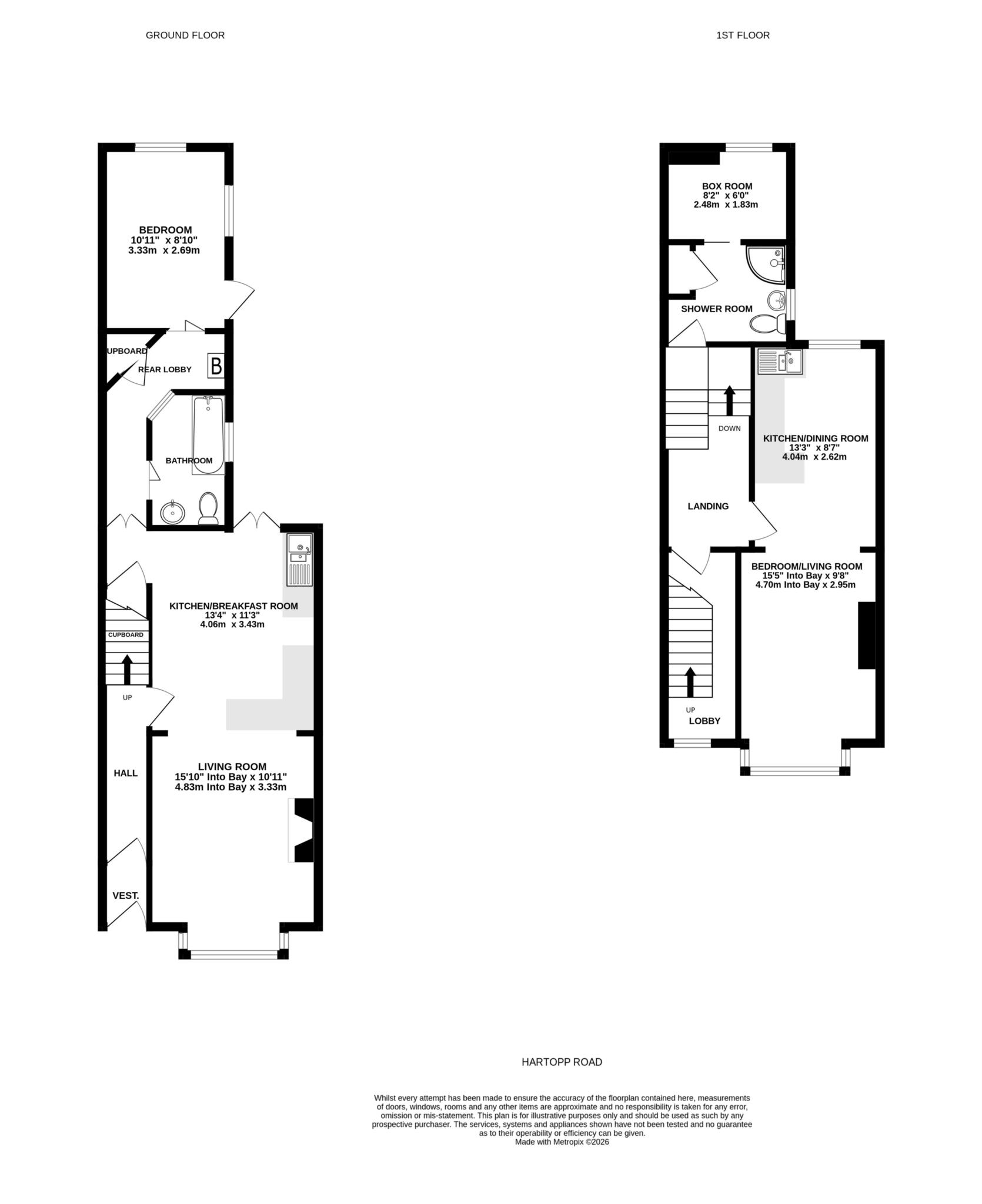 7, Hartopp Road, Exmouth floorplan