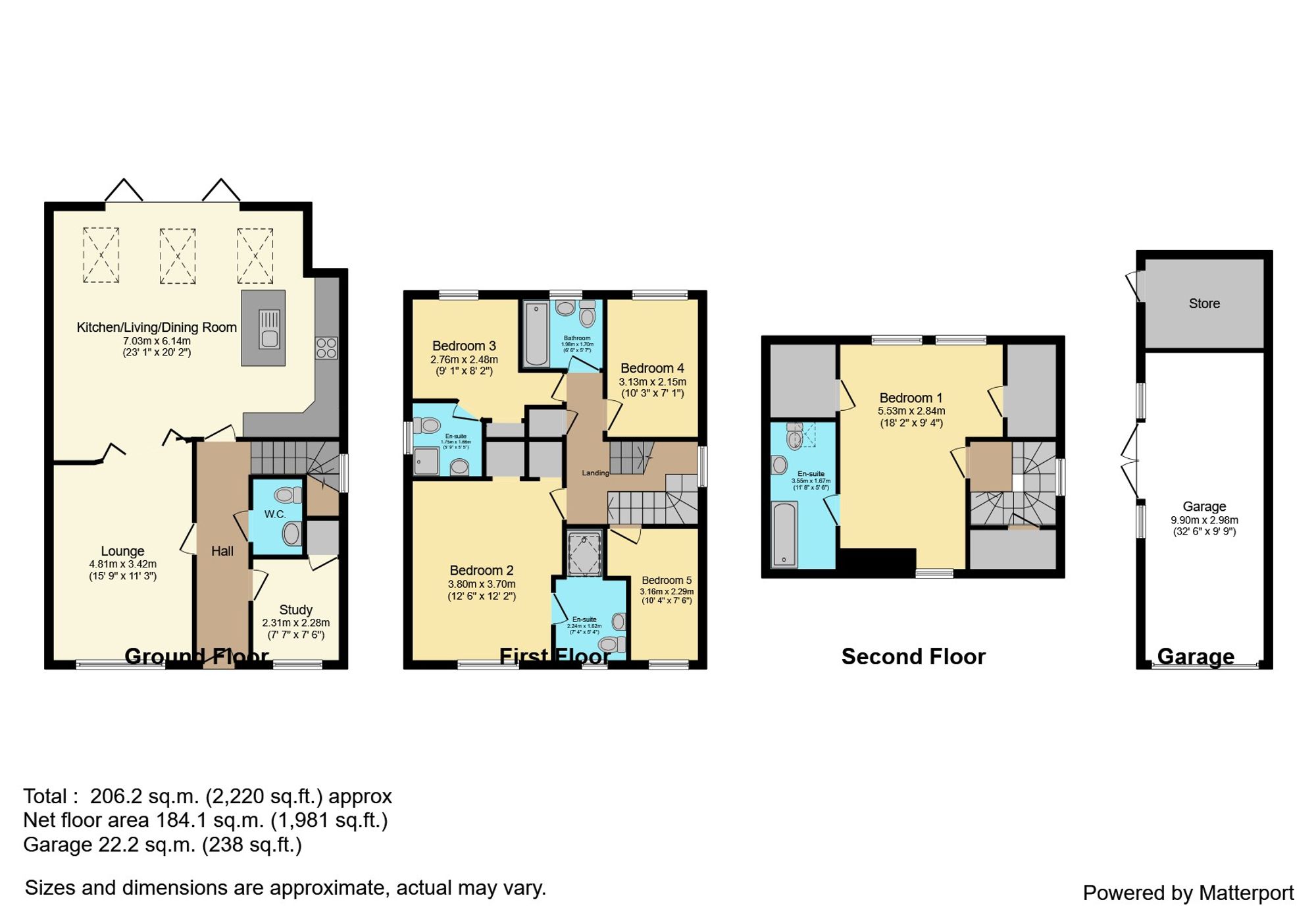 10 Chapmans Drive, Cambridge floorplan