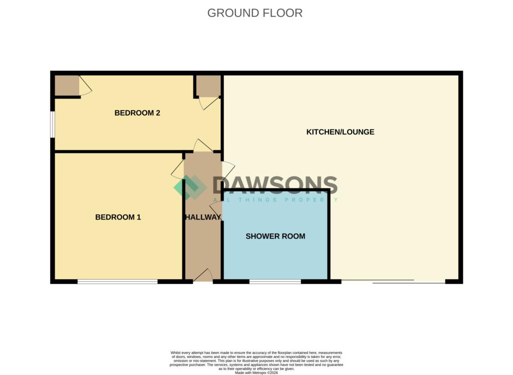 2 Highcliffe Court, Langland floorplan