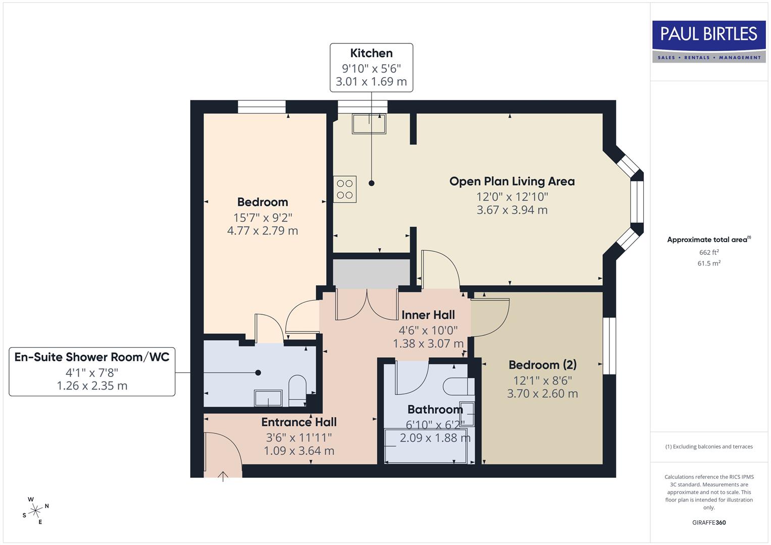 Apartment 15 Village Court, 1 Carrington Road, Trafford floorplan