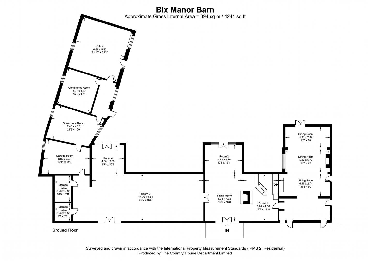 Bix Manor Barn, Broadplat Lane,, Henley-On-Thames floorplan