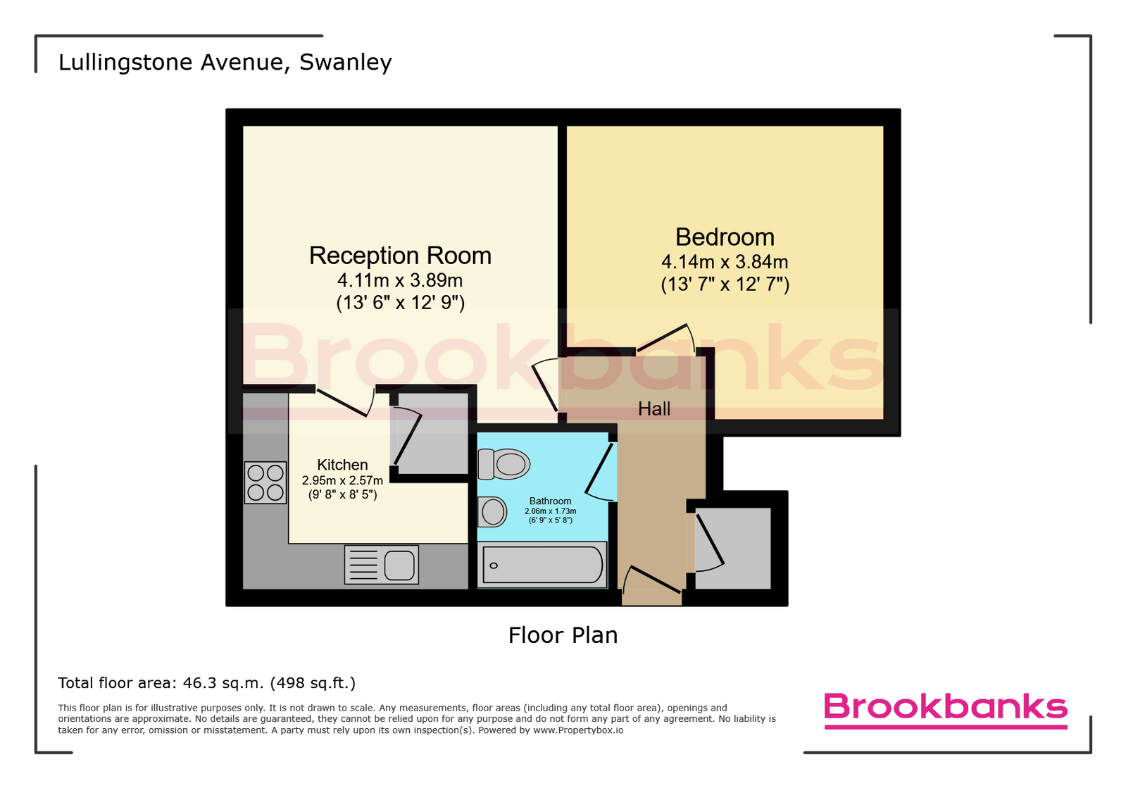 219, Lullingstone Avenue, Swanley floorplan