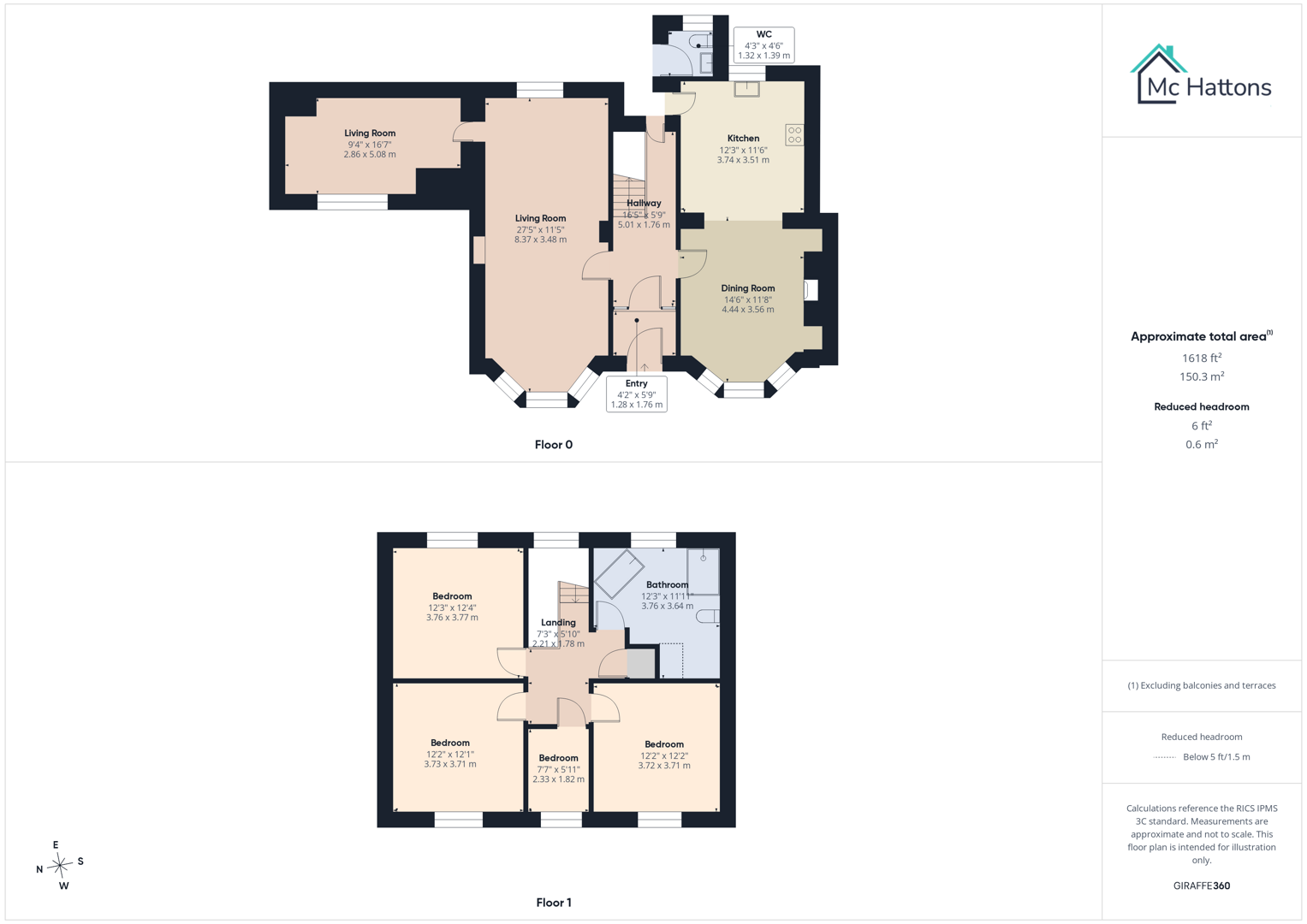 11, Main Road, Neath floorplan