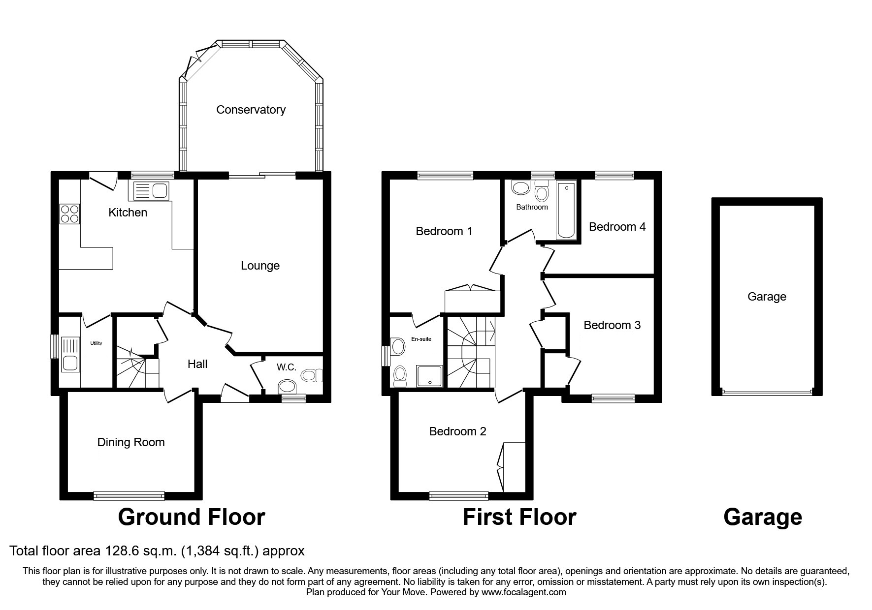 Sparrow Close, Ilkeston, Derbyshire DE7, 4 bedroom detached house for
