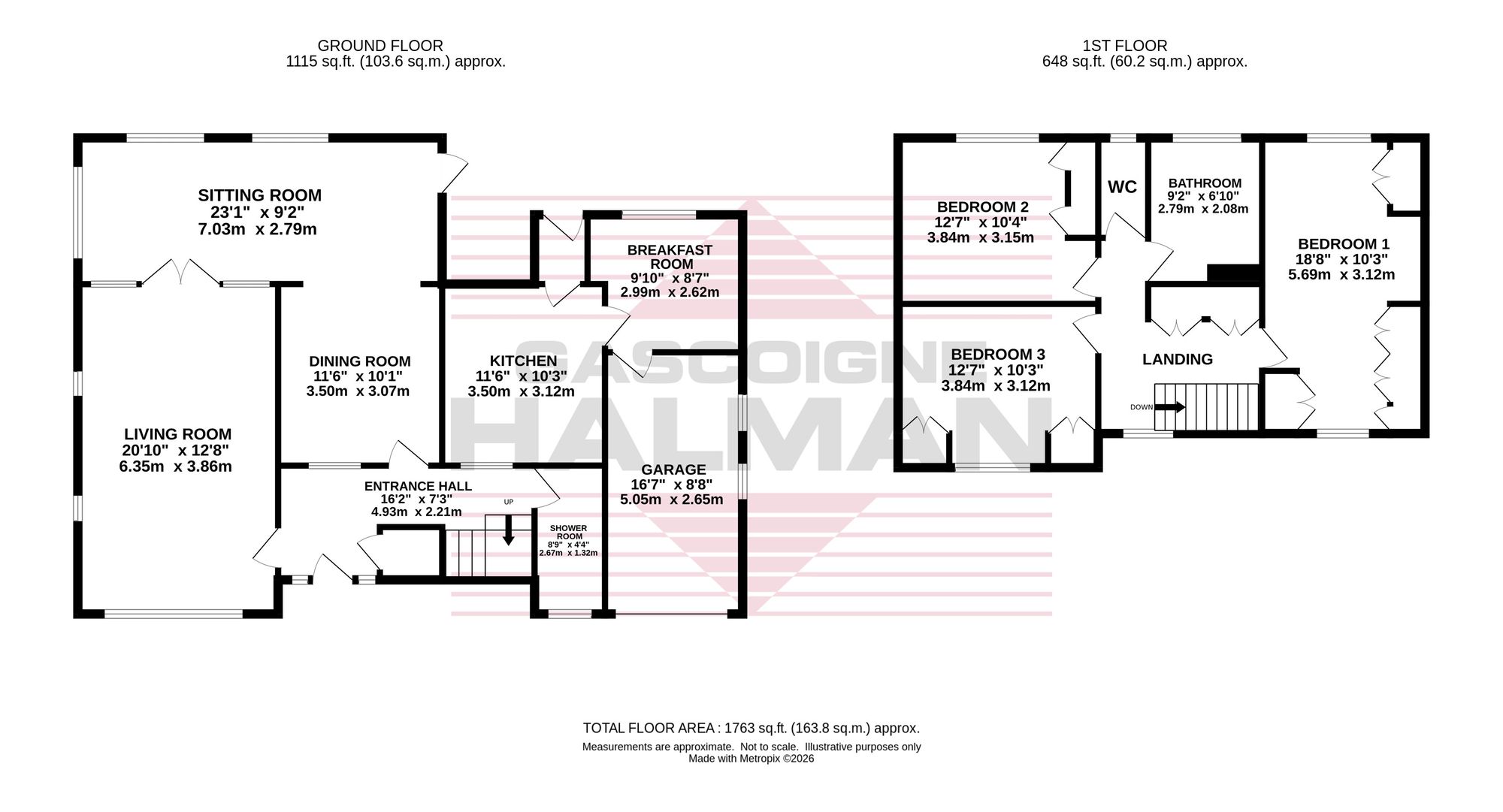 14 Ladythorn Crescent, Stockport floorplan