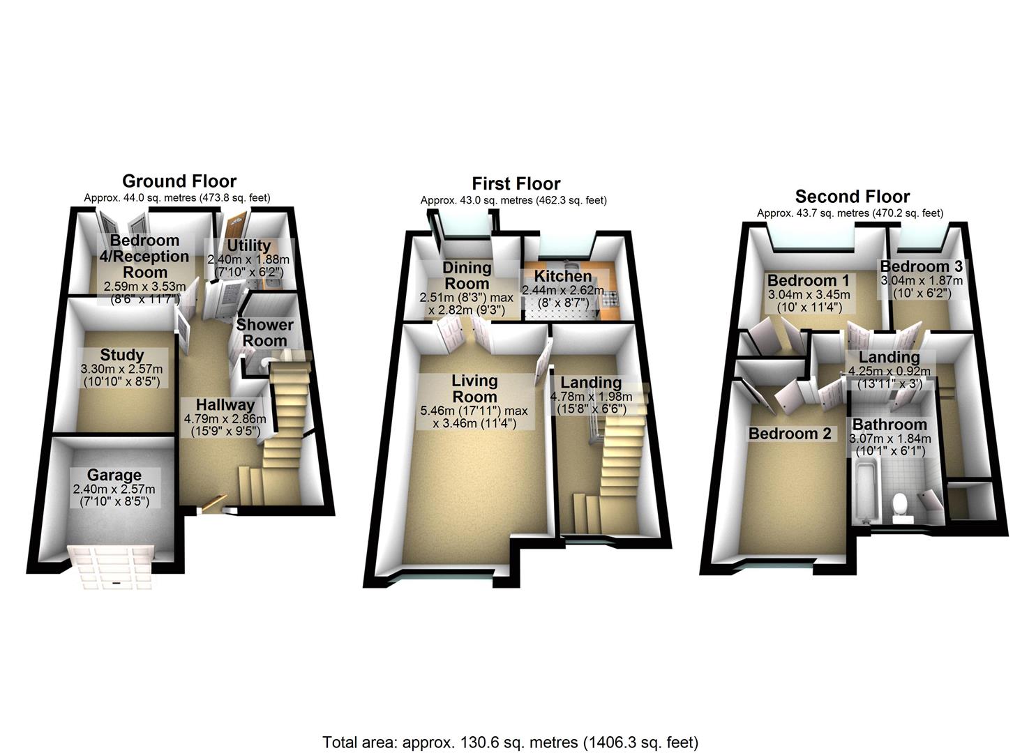 4 Bedrooms Town house for sale in Bakery Court, Ashton-Under-Lyne OL6