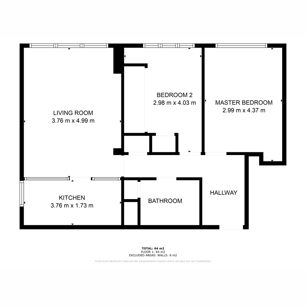 Flat Flat 9, Ryegates, Brayards Road Estate, London floorplan